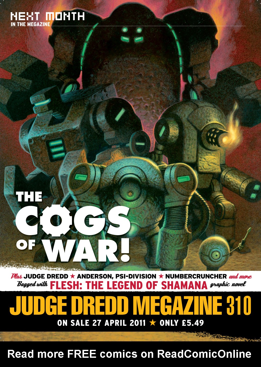 Read online Judge Dredd Megazine (Vol. 5) comic -  Issue #309 - 62