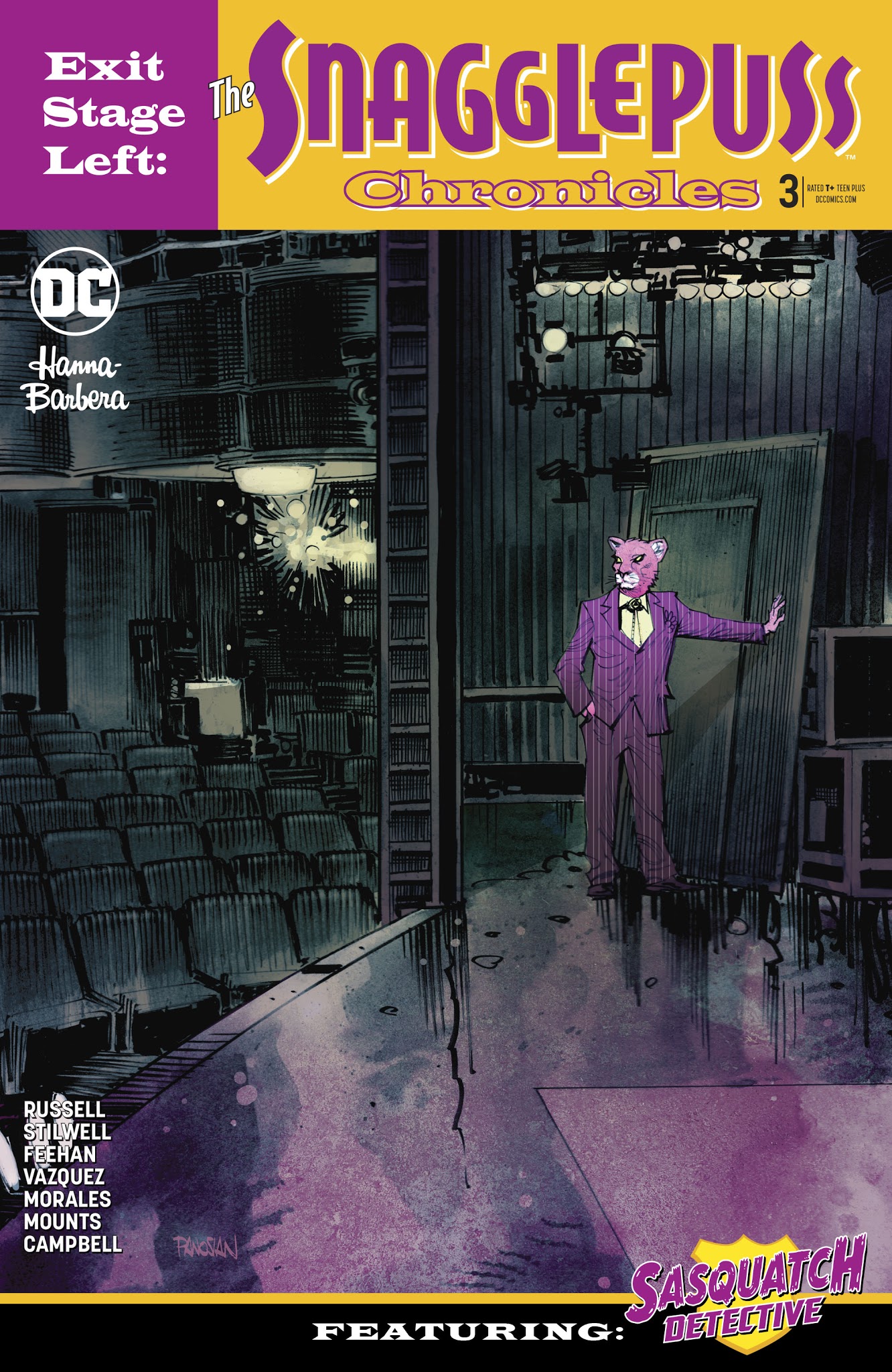 Read online Exit Stage Left: The Snagglepuss Chronicles comic -  Issue #3 - 3