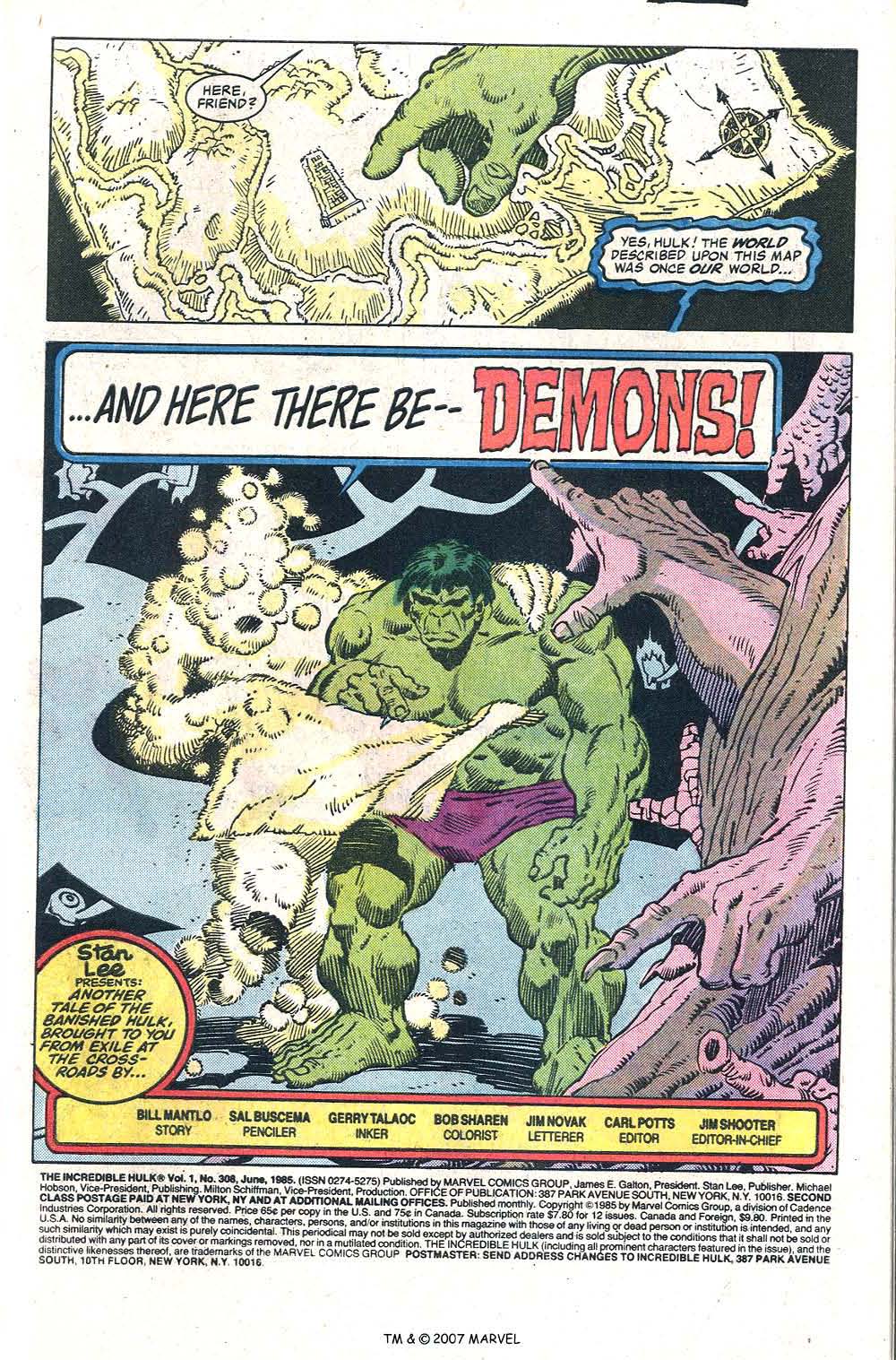 Read online The Incredible Hulk (1968) comic -  Issue #308 - 3