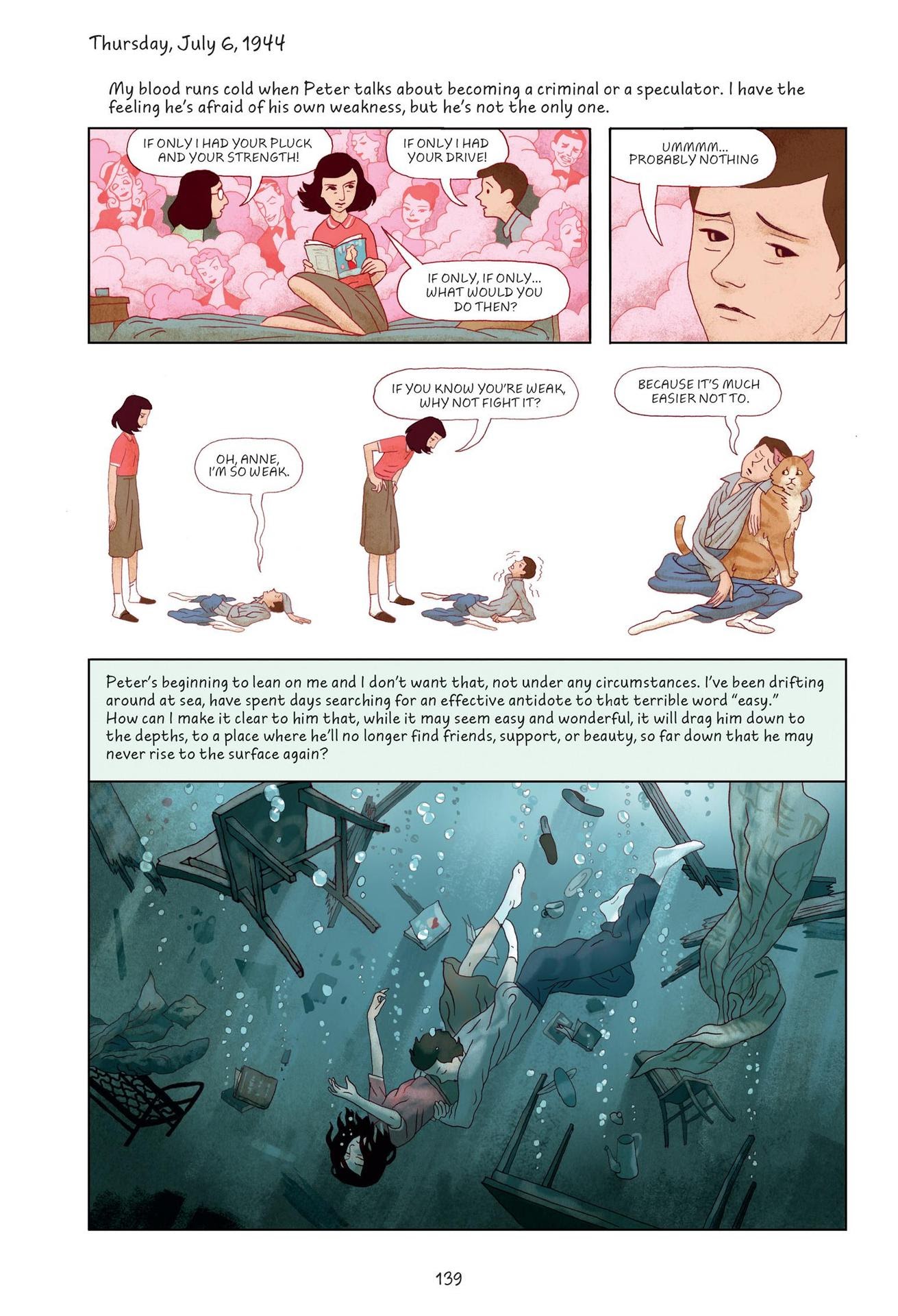 Read online Anne Frank’s Diary: The Graphic Adaptation comic -  Issue # TPB - 136