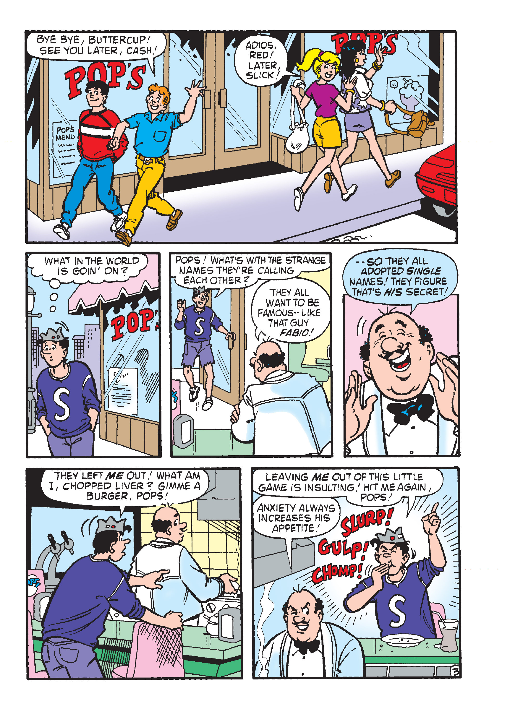 Read online Archie's Double Digest Magazine comic -  Issue #261 - 144