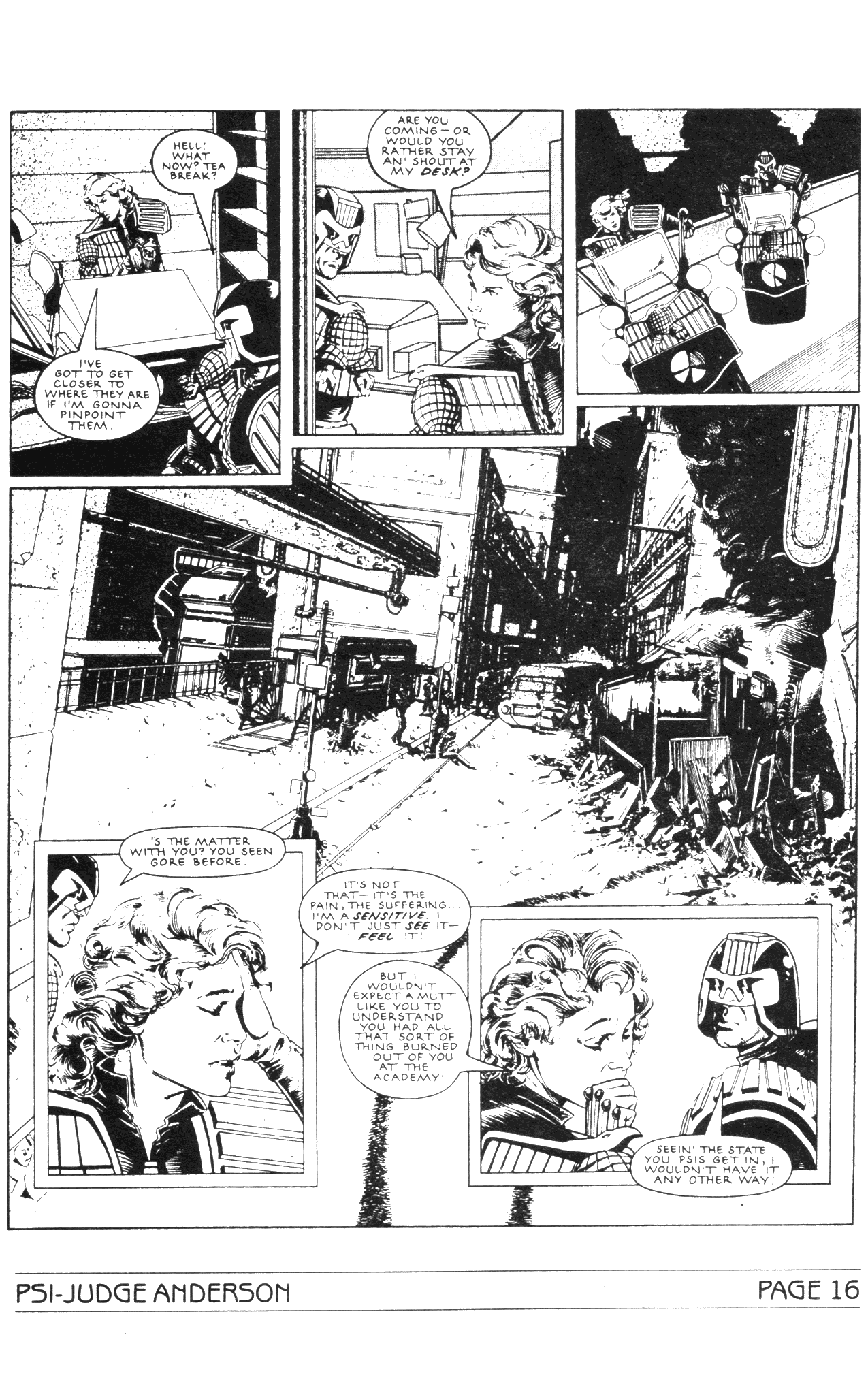 Read online Psi-Judge Anderson comic -  Issue #8 - 18