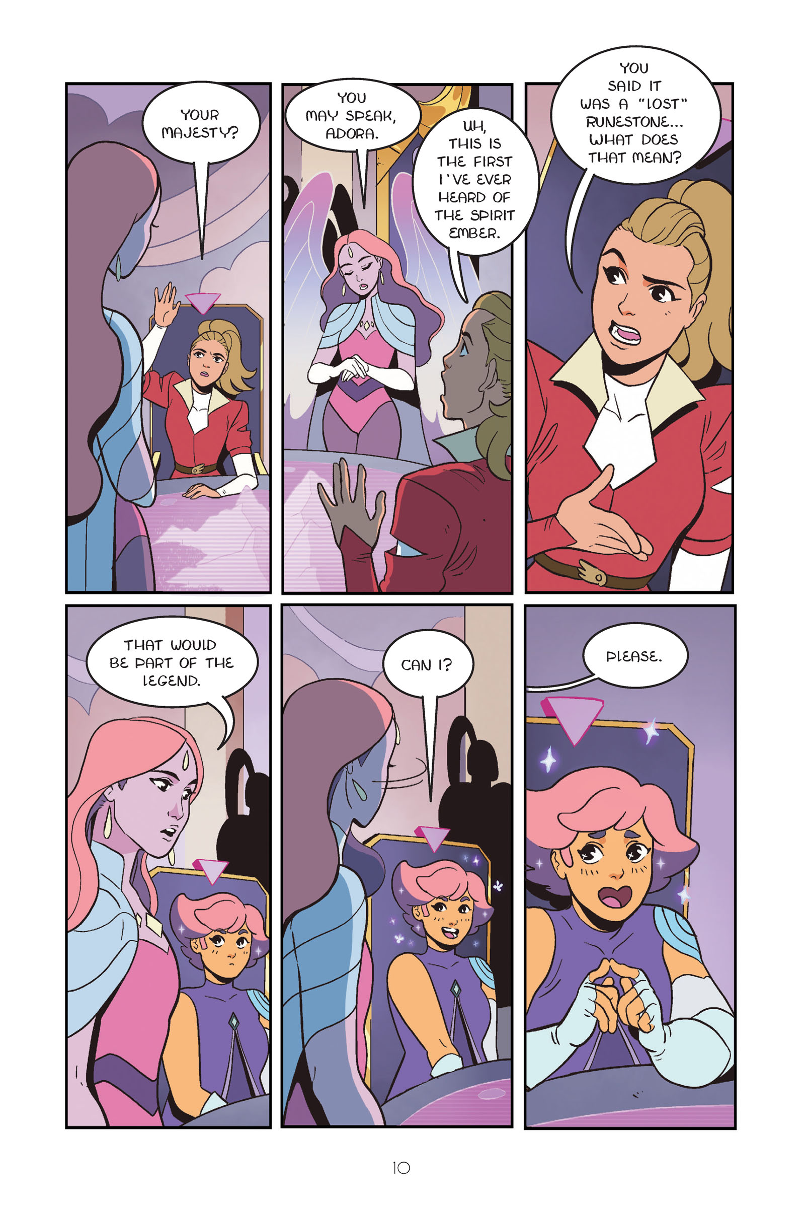 Read online She-Ra and the Princesses of Power: Legend of the Fire Princess comic -  Issue # TPB - 12