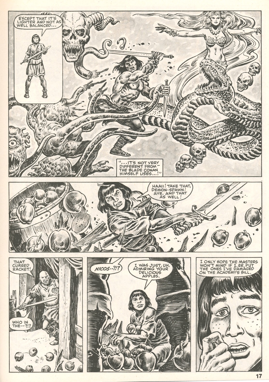 The Savage Sword Of Conan issue 109 - Page 19