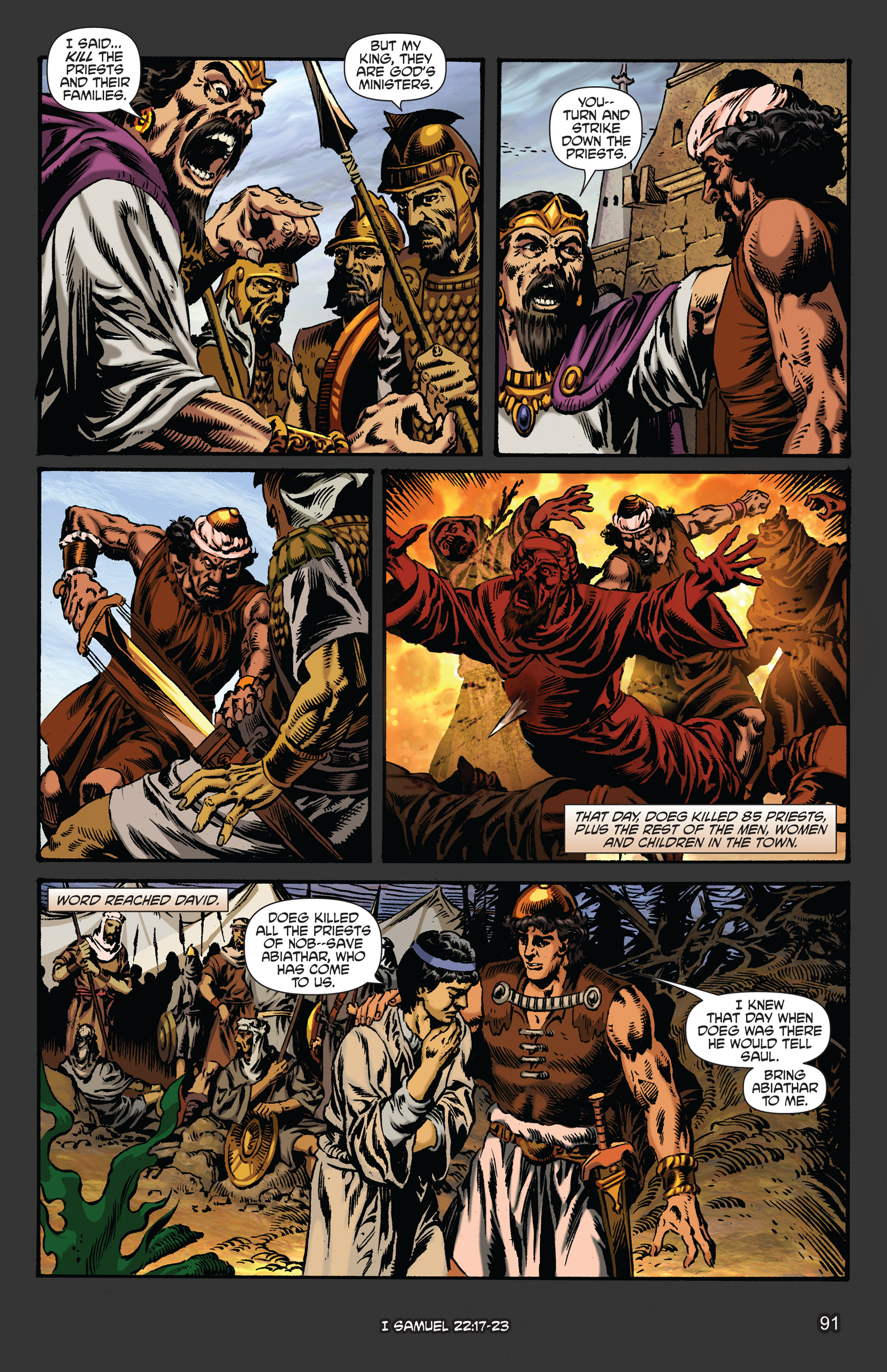 Read online The Kingstone Bible comic -  Issue #5 - 95