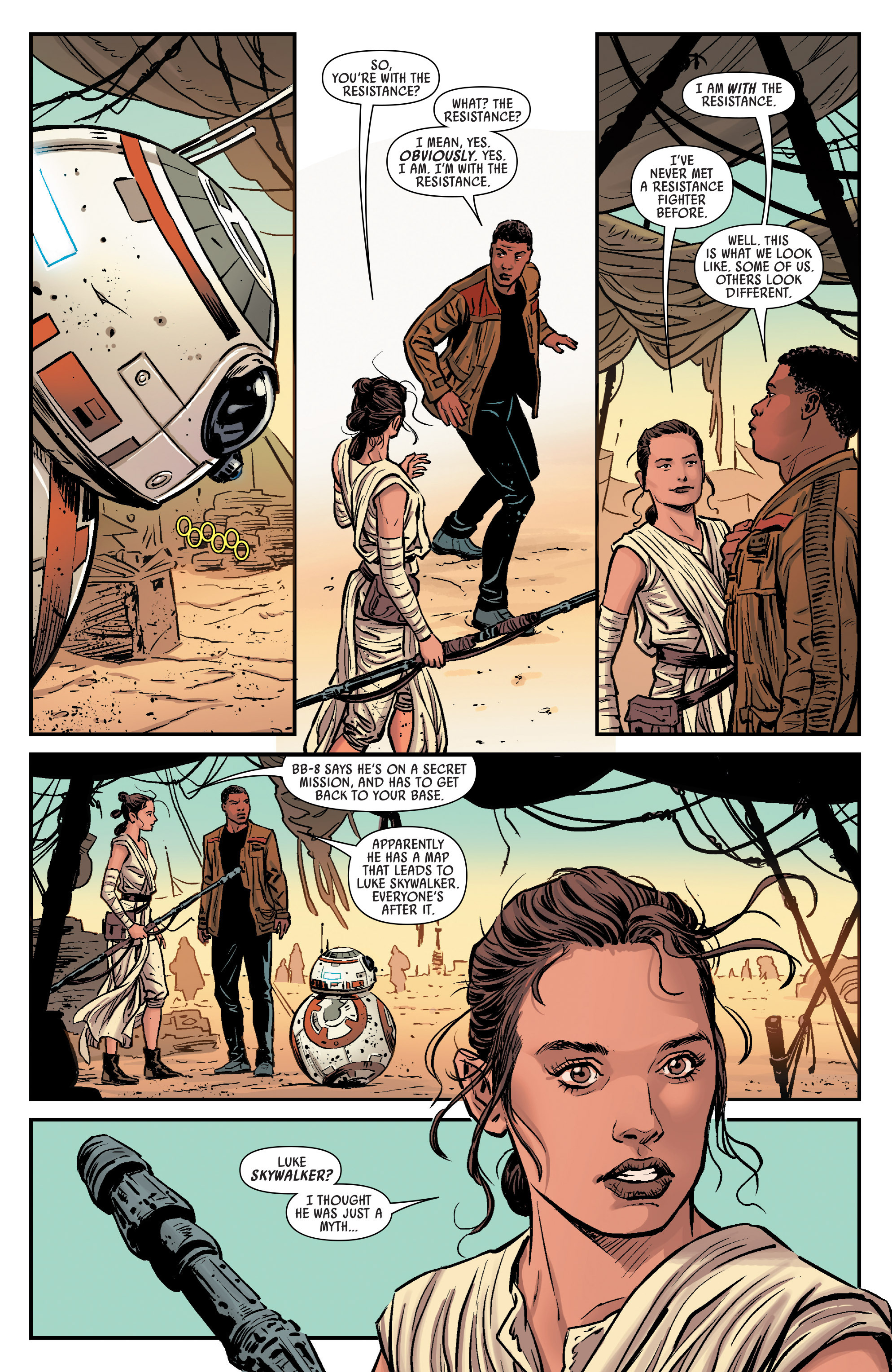 Read online Star Wars: The Force Awakens Adaptation comic -  Issue #1 - 38