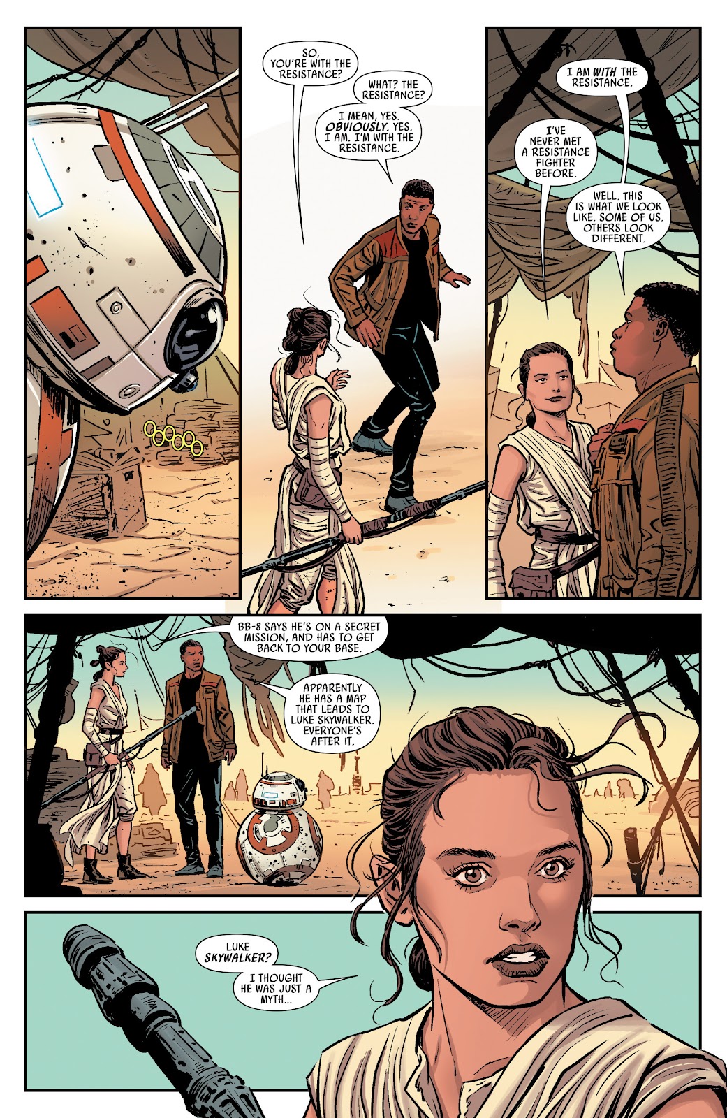 Star Wars: The Force Awakens Adaptation issue 1 - Page 38