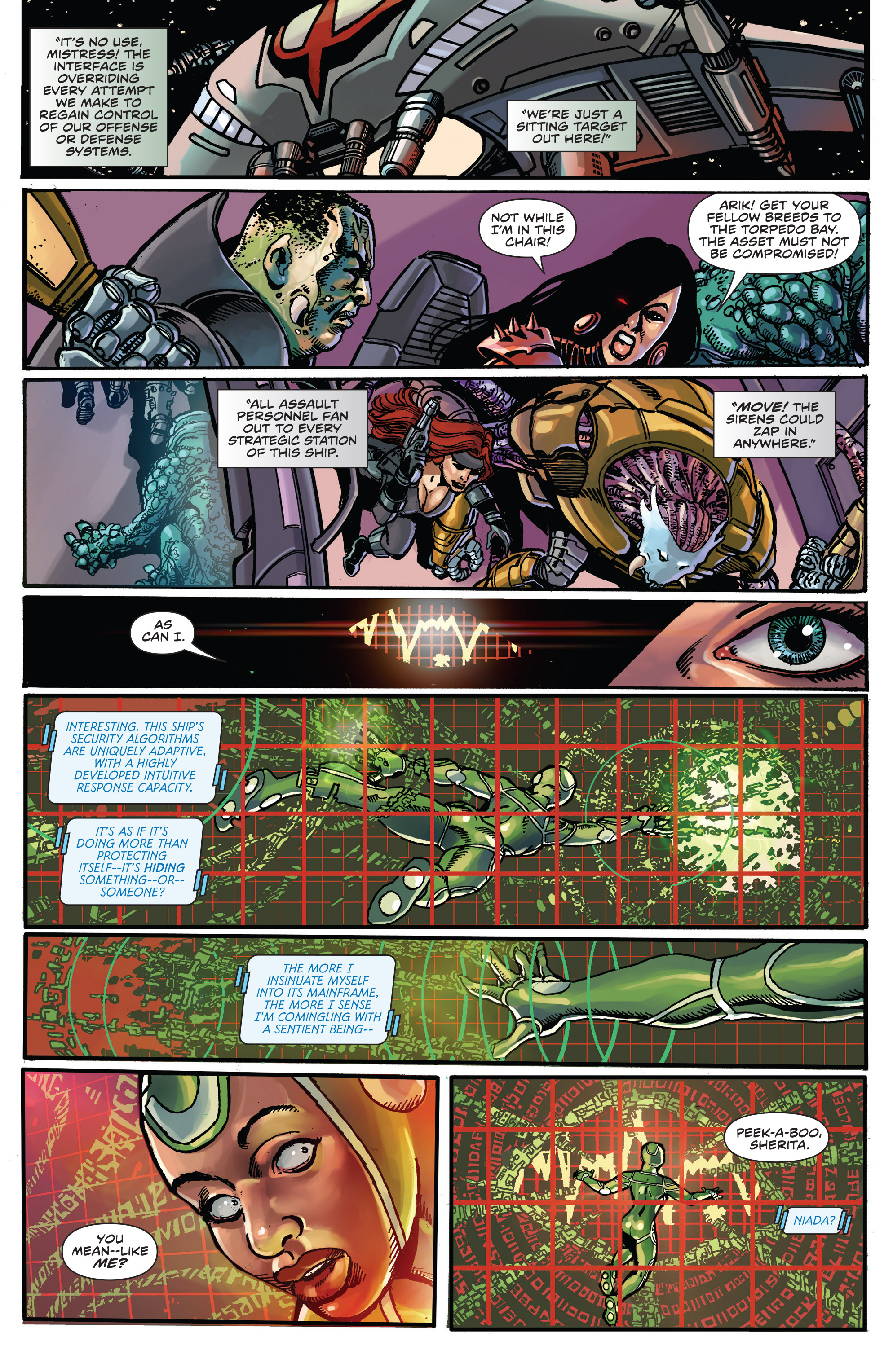 Read online George Pérez's Sirens comic -  Issue #2 - 8