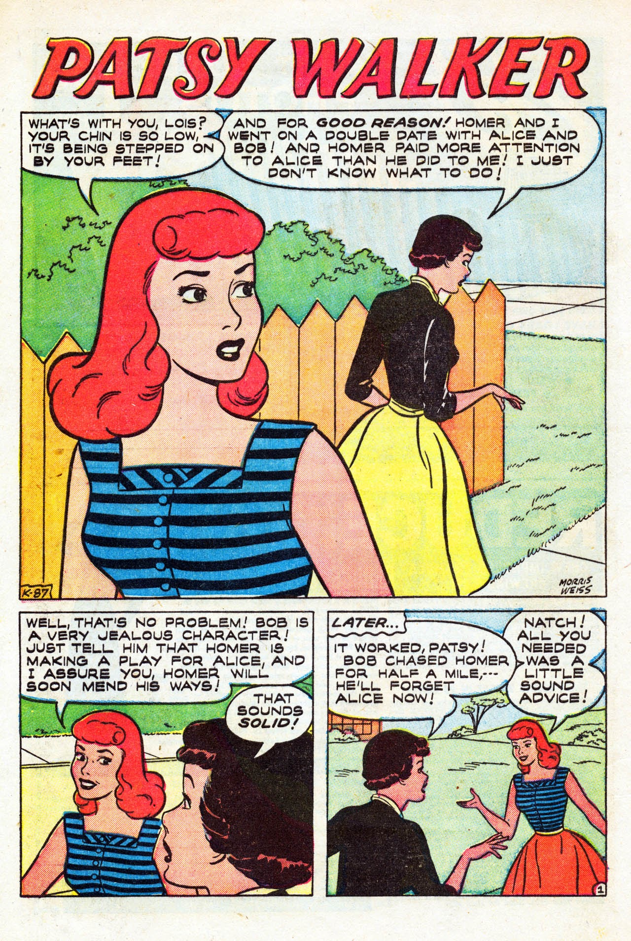 Read online Patsy and her Pals comic -  Issue #24 - 28