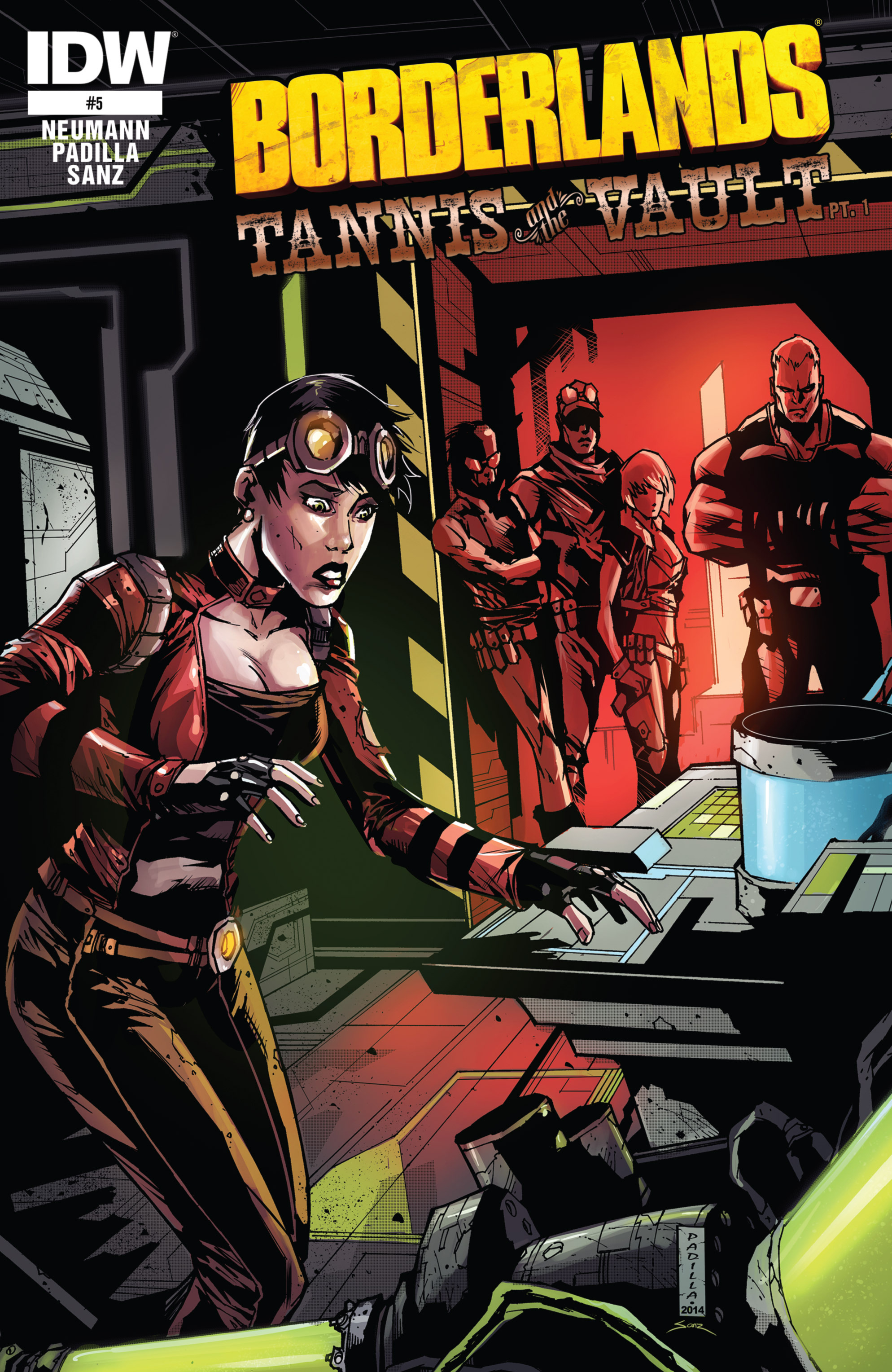 Read online Borderlands: Tannis & the Vault comic -  Issue #5 - 1