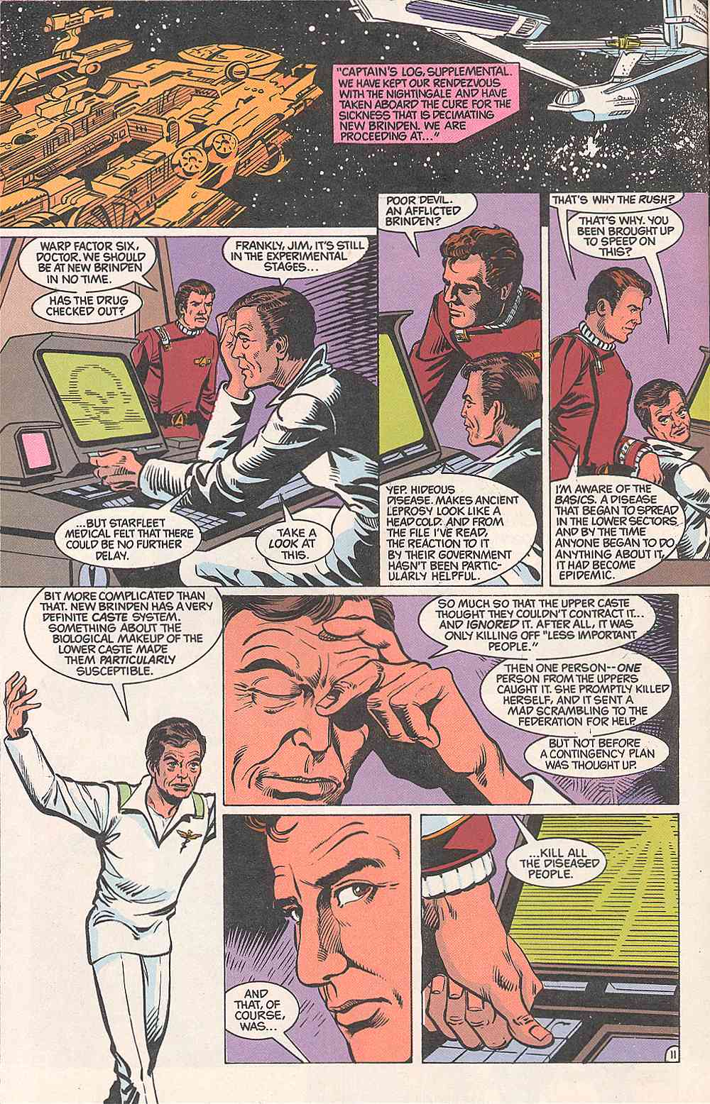Read online Star Trek (1989) comic -  Issue #5 - 13