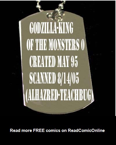 Read online Godzilla (1995) comic -  Issue #0 - 1