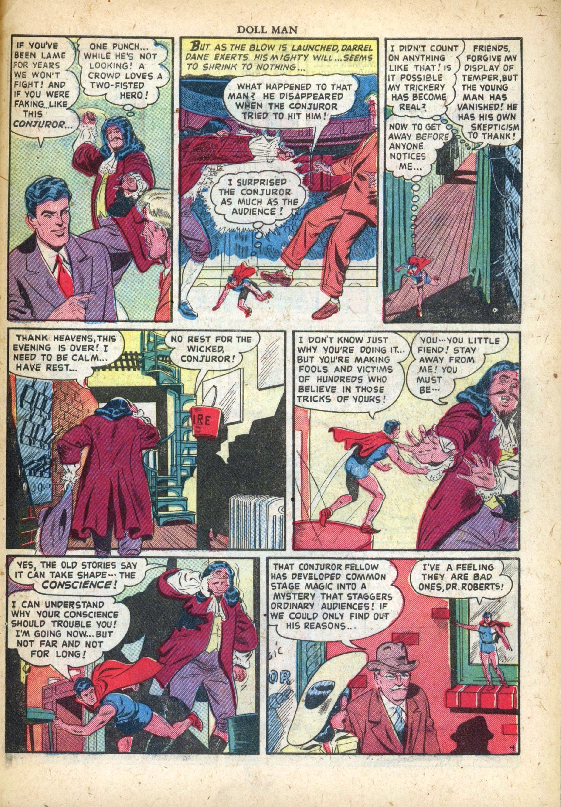 Read online Doll Man comic -  Issue #26 - 29