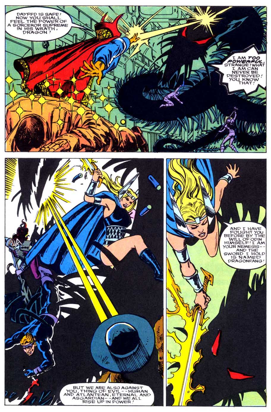 Read online Doctor Strange: Sorcerer Supreme comic -  Issue #4 - 19