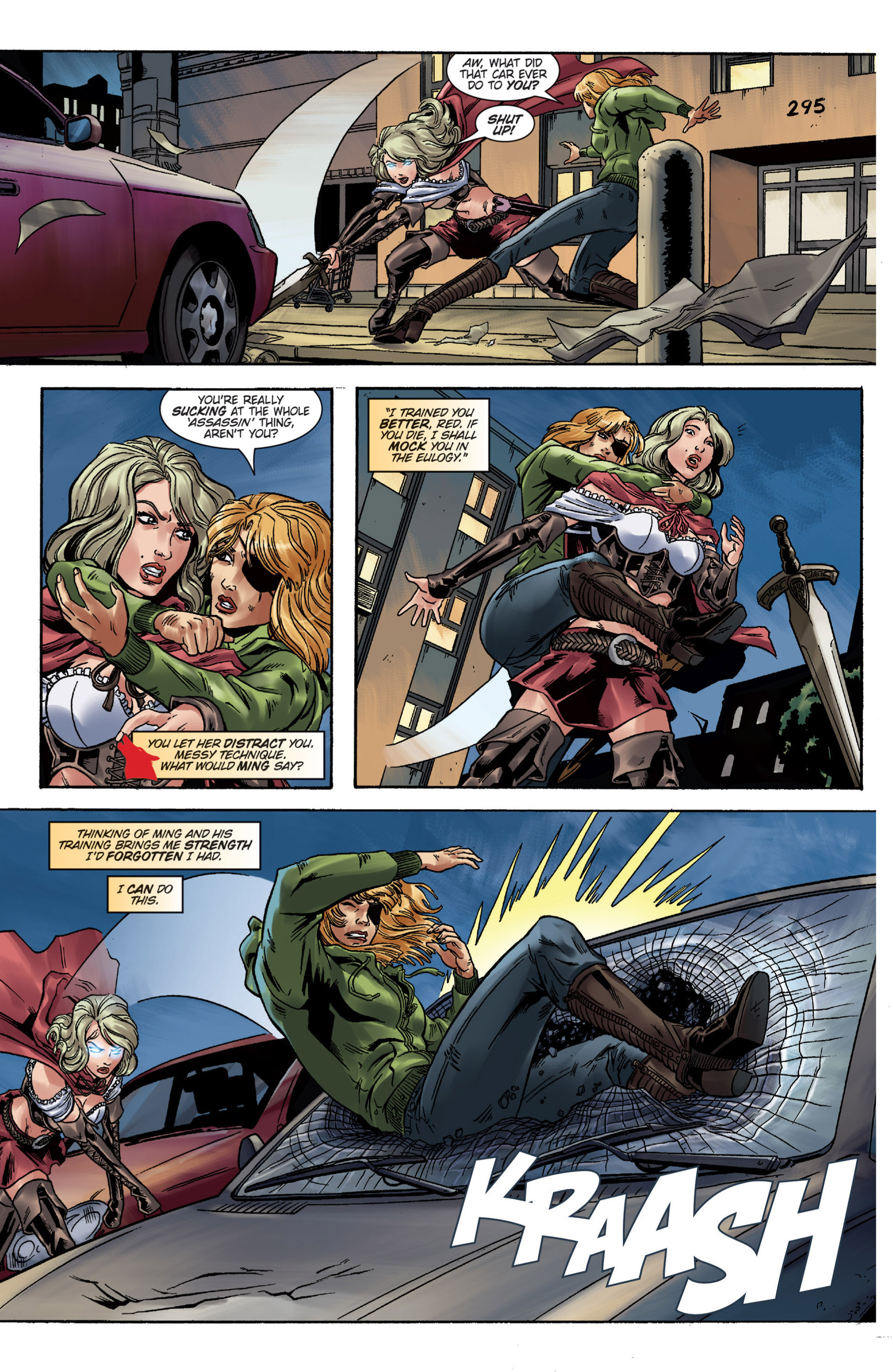 Read online Grimm Fairy Tales presents Robyn Hood vs. Red Riding Hood comic -  Issue # Full - 17