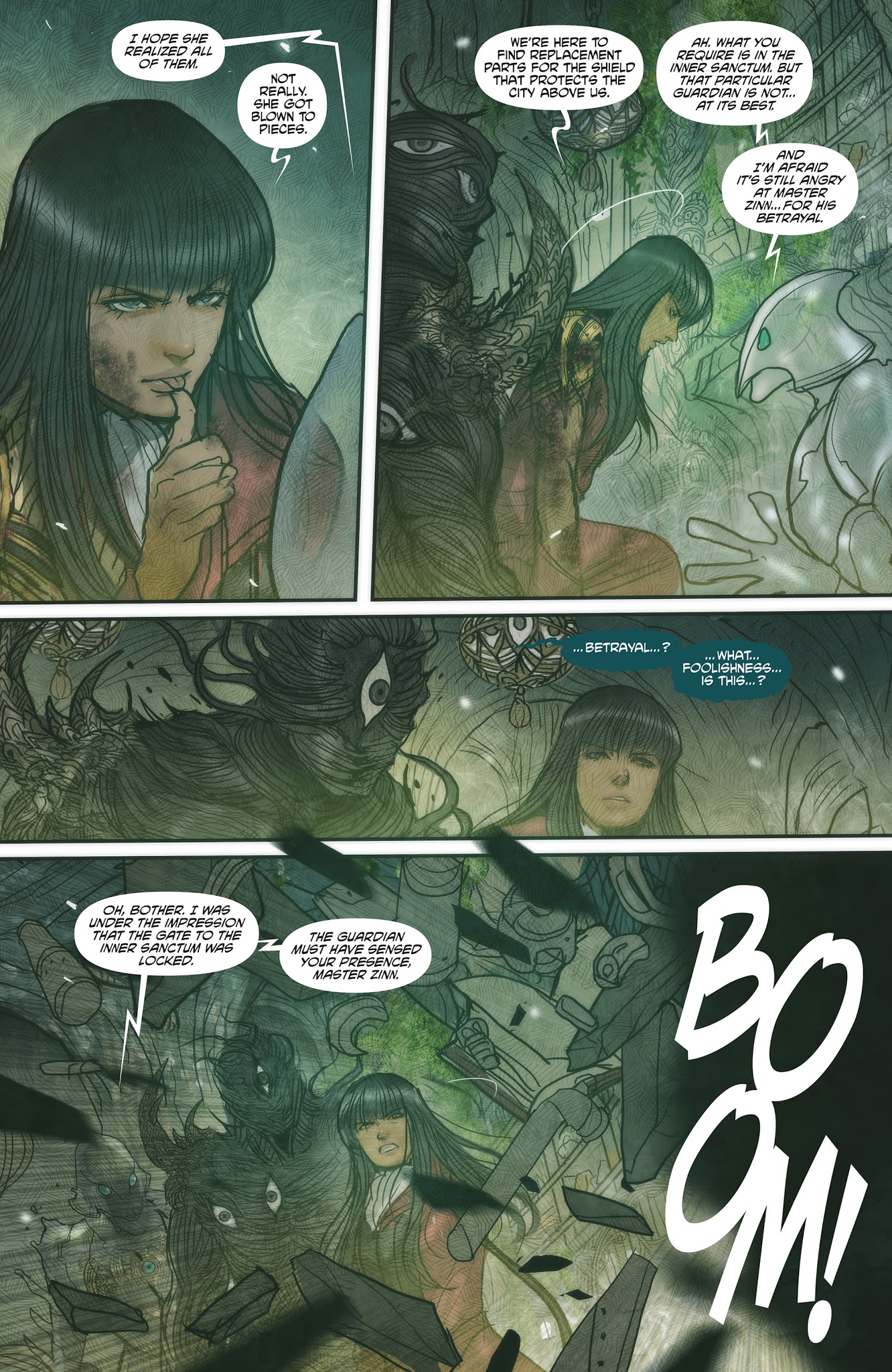 Read online Monstress comic -  Issue #16 - 15