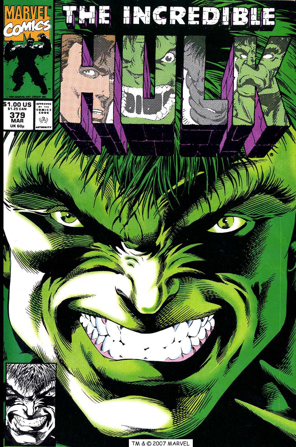 Read online The Incredible Hulk (1968) comic -  Issue #379 - 1