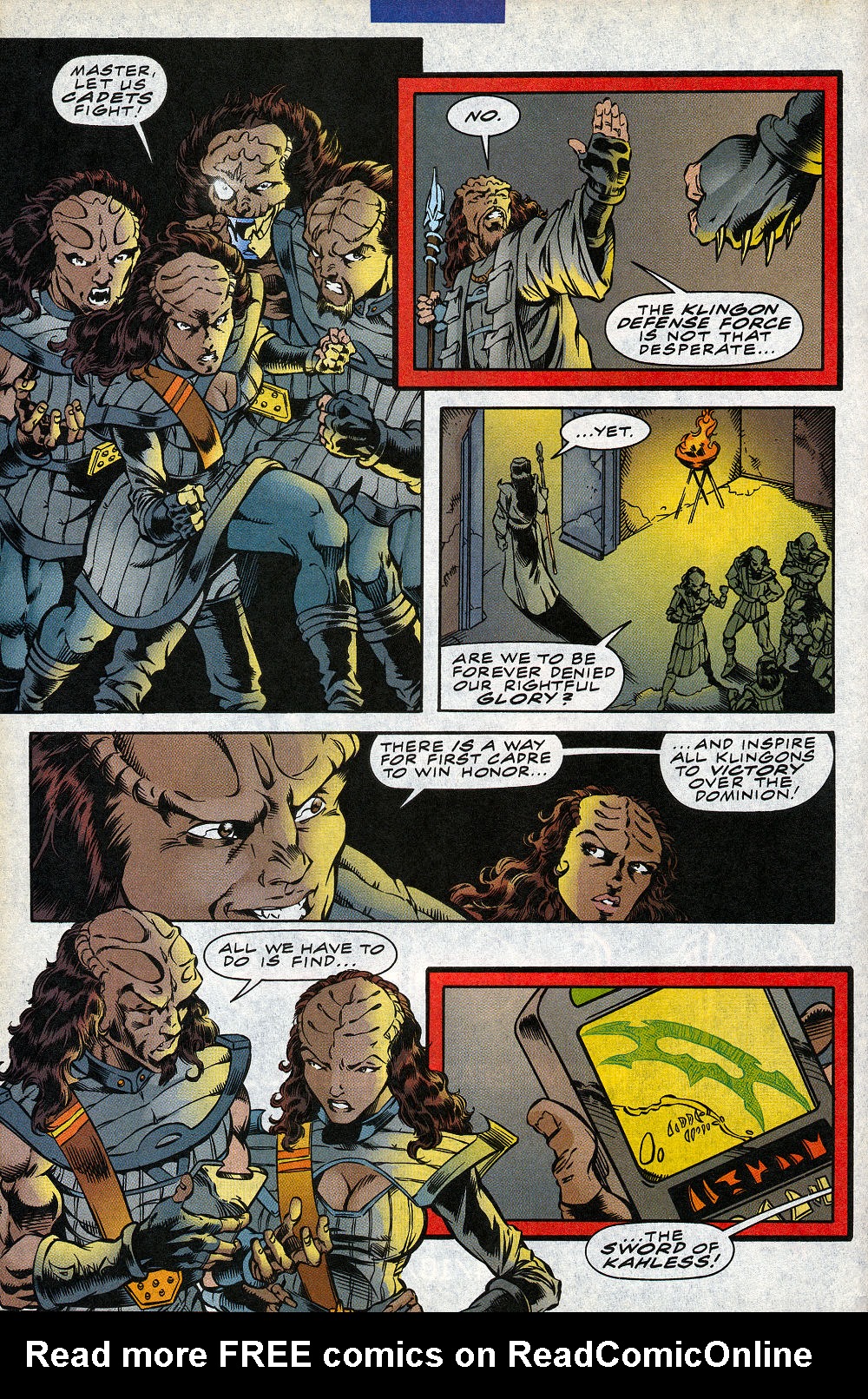 Read online Star Trek: Starfleet Academy (1996) comic -  Issue #18 - 9