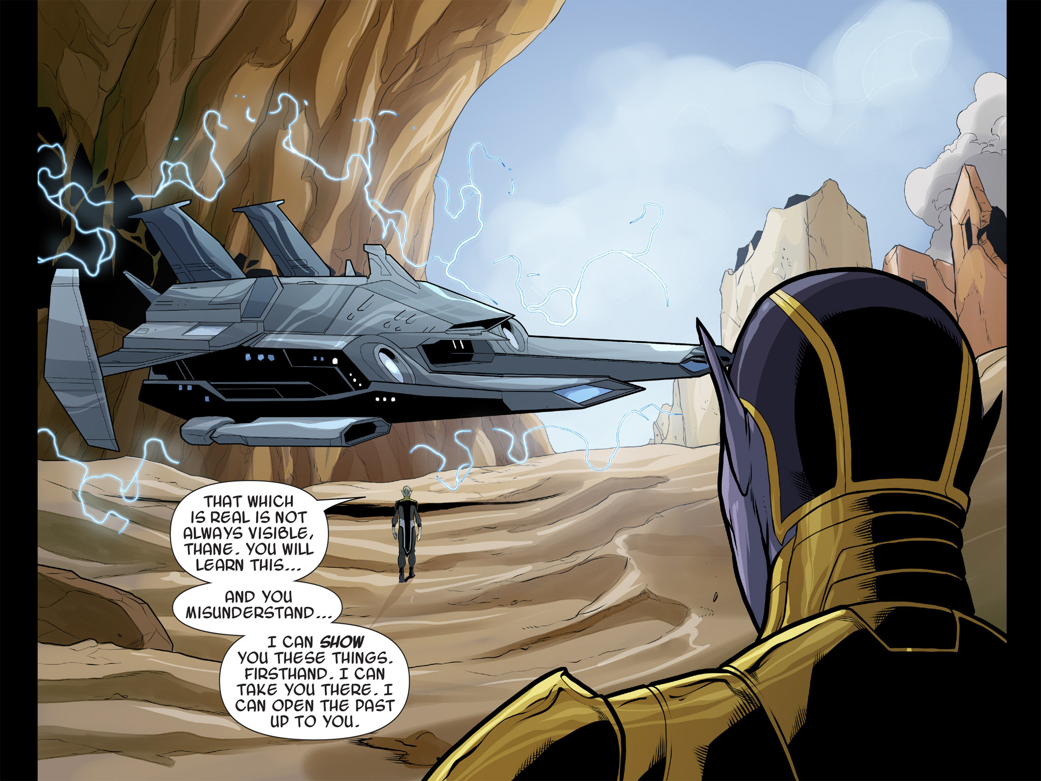 Read online Thanos: A God Up There Listening comic -  Issue # TPB - 34