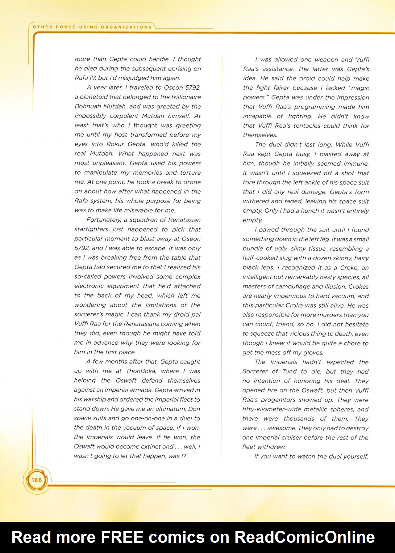 Read online Star Wars: Jedi vs. Sith - The Essential Guide To The Force comic -  Issue # TPB (Part 3) - 9