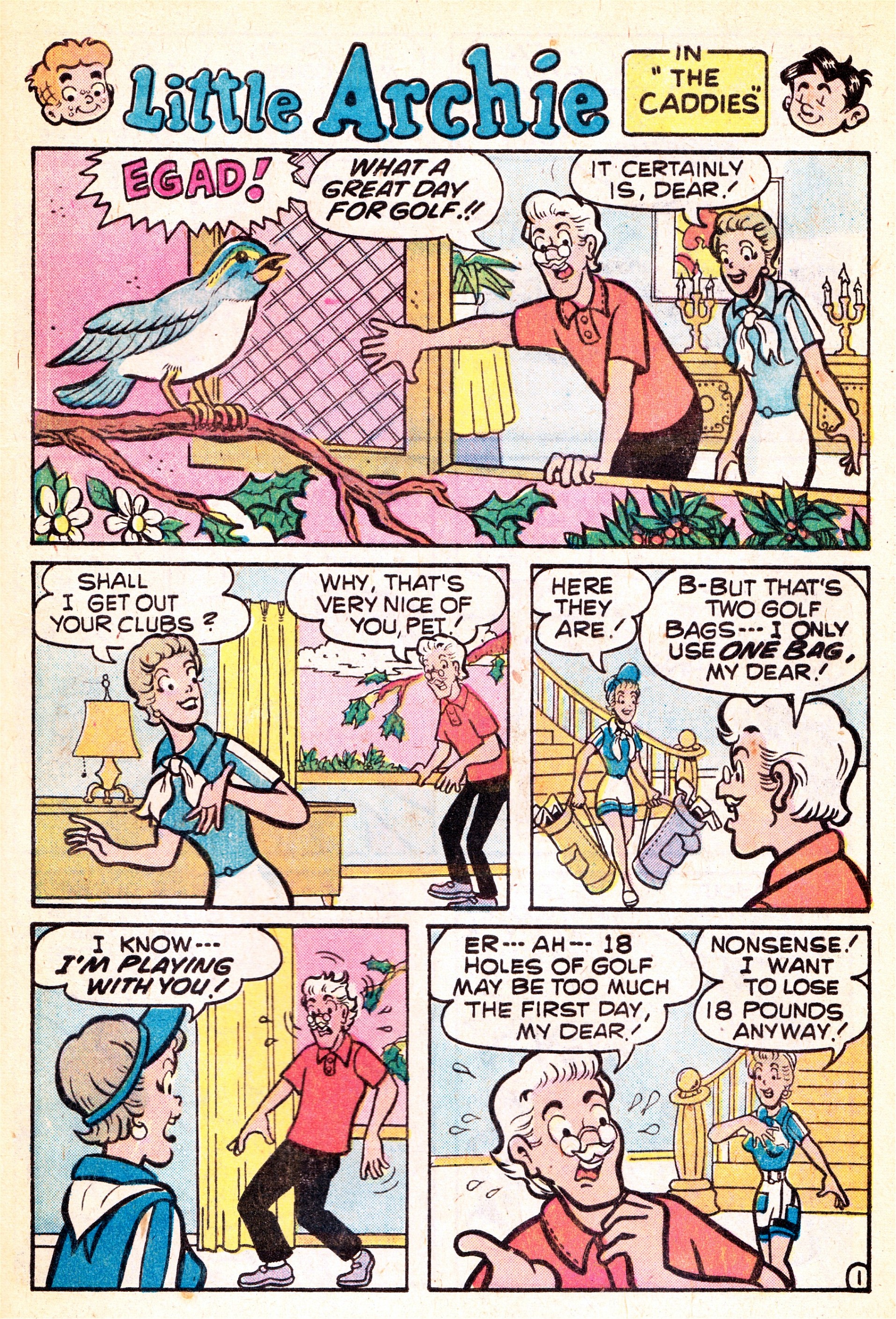Read online Archie's TV Laugh-Out comic -  Issue #52 - 29