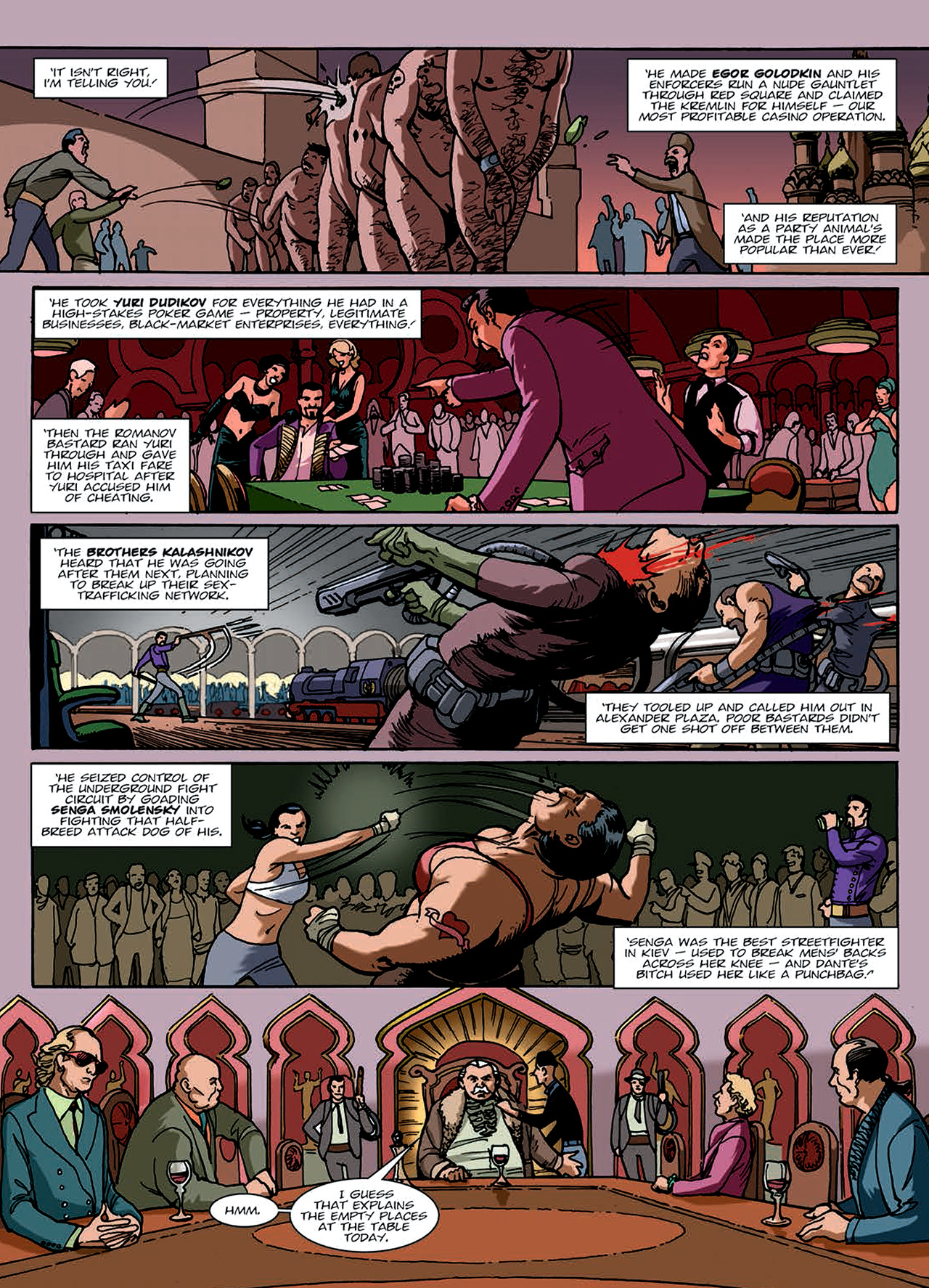 Read online Nikolai Dante comic -  Issue # TPB 8 - 117