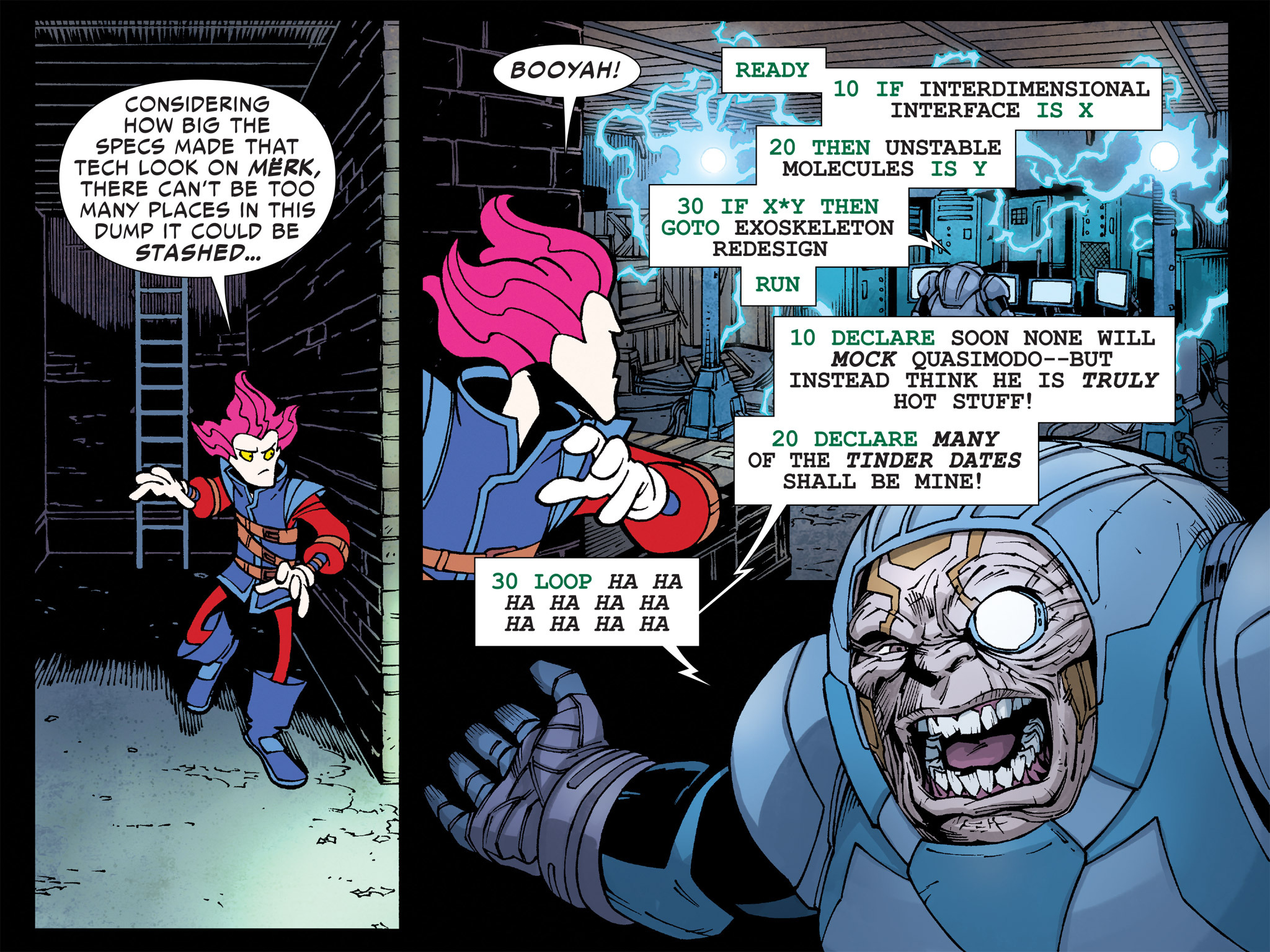 Read online Slapstick Infinite Comic comic -  Issue #1 - 56