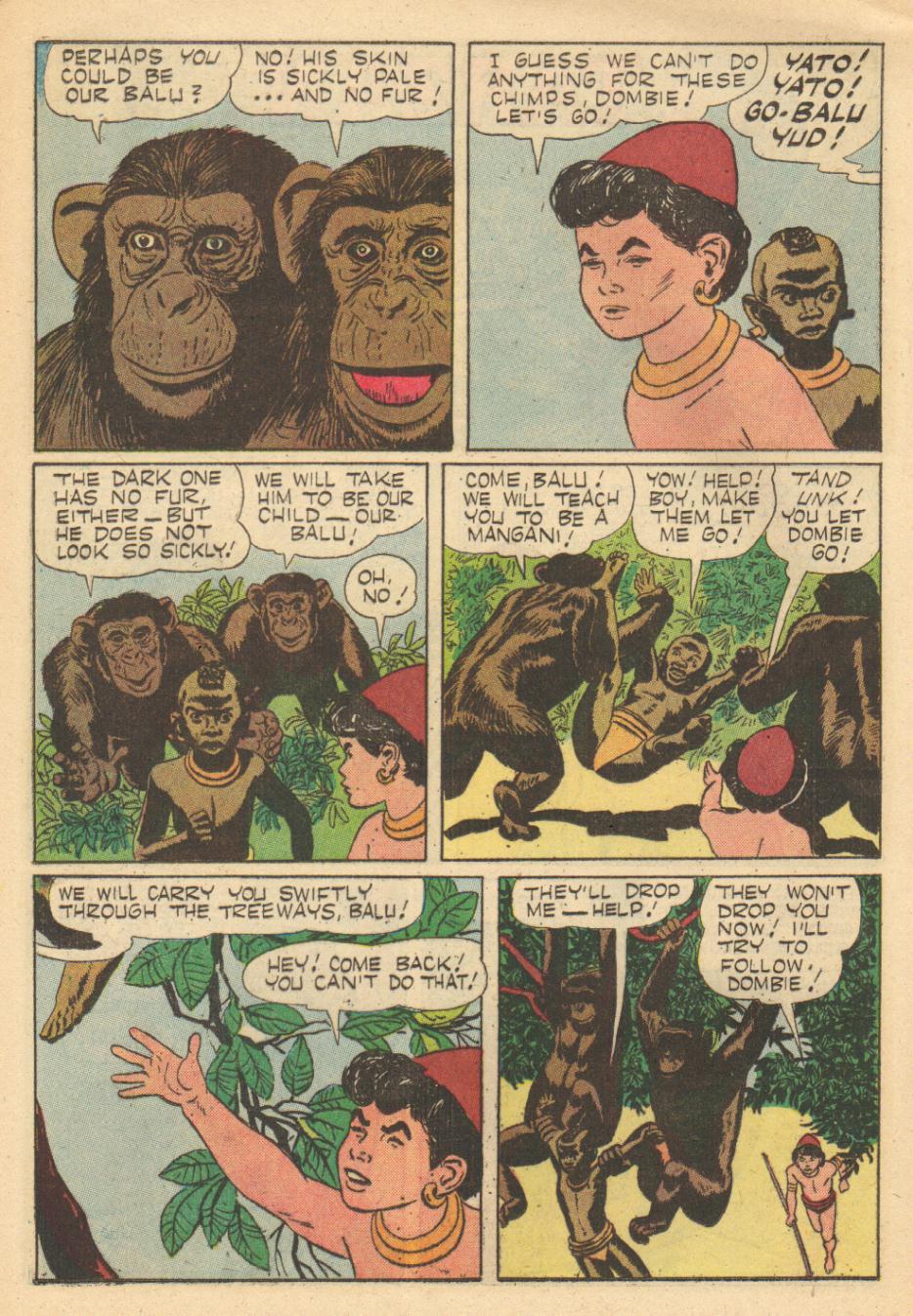 Read online Tarzan (1948) comic -  Issue #81 - 20