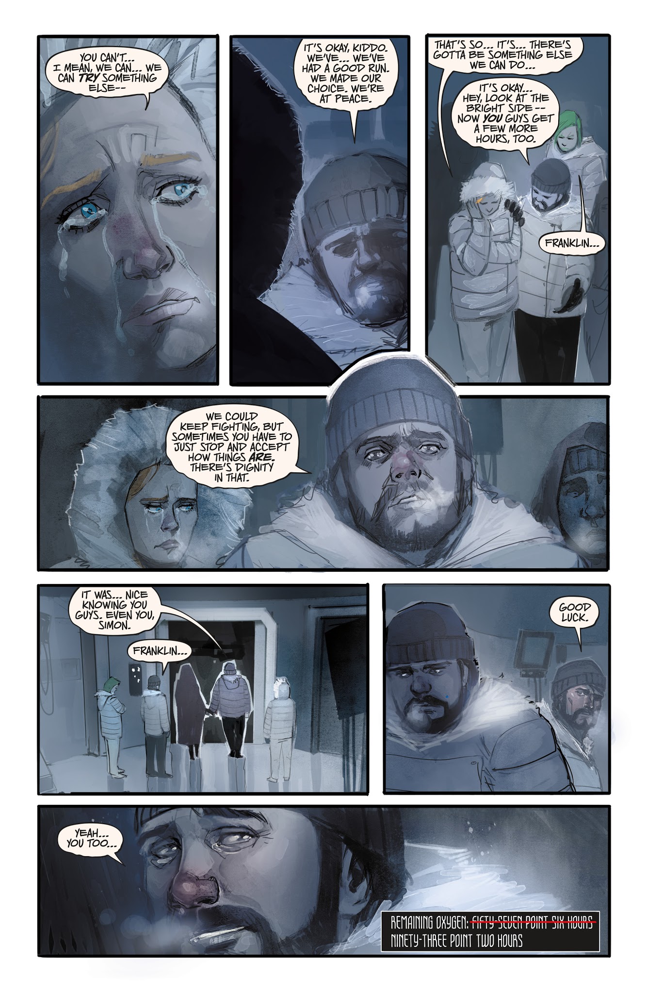 Read online Hadrian's Wall comic -  Issue #8 - 11