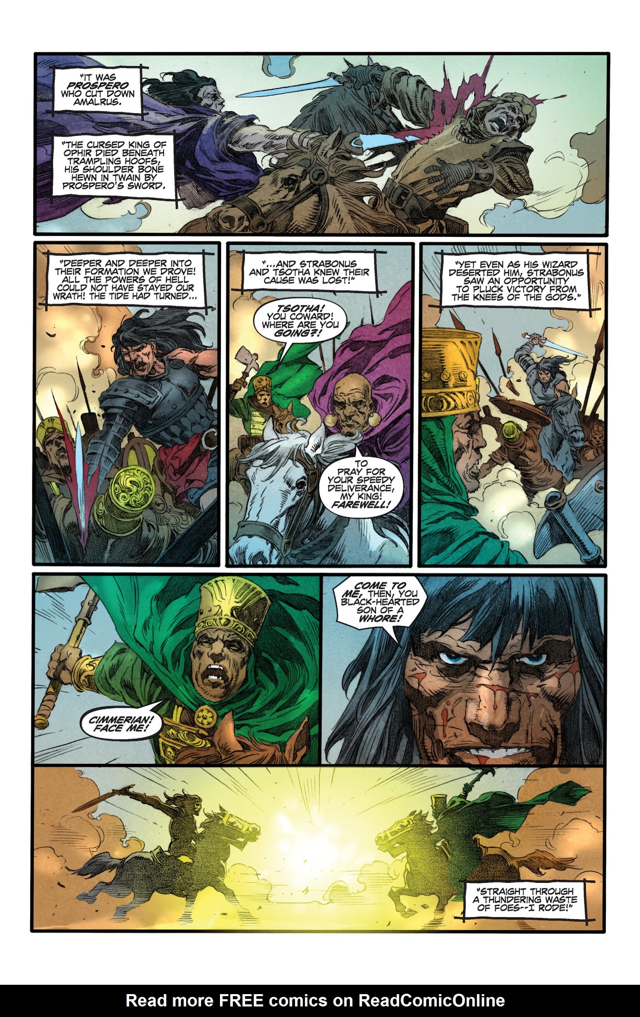 Read online King Conan: The Scarlet Citadel comic -  Issue # TPB - 96