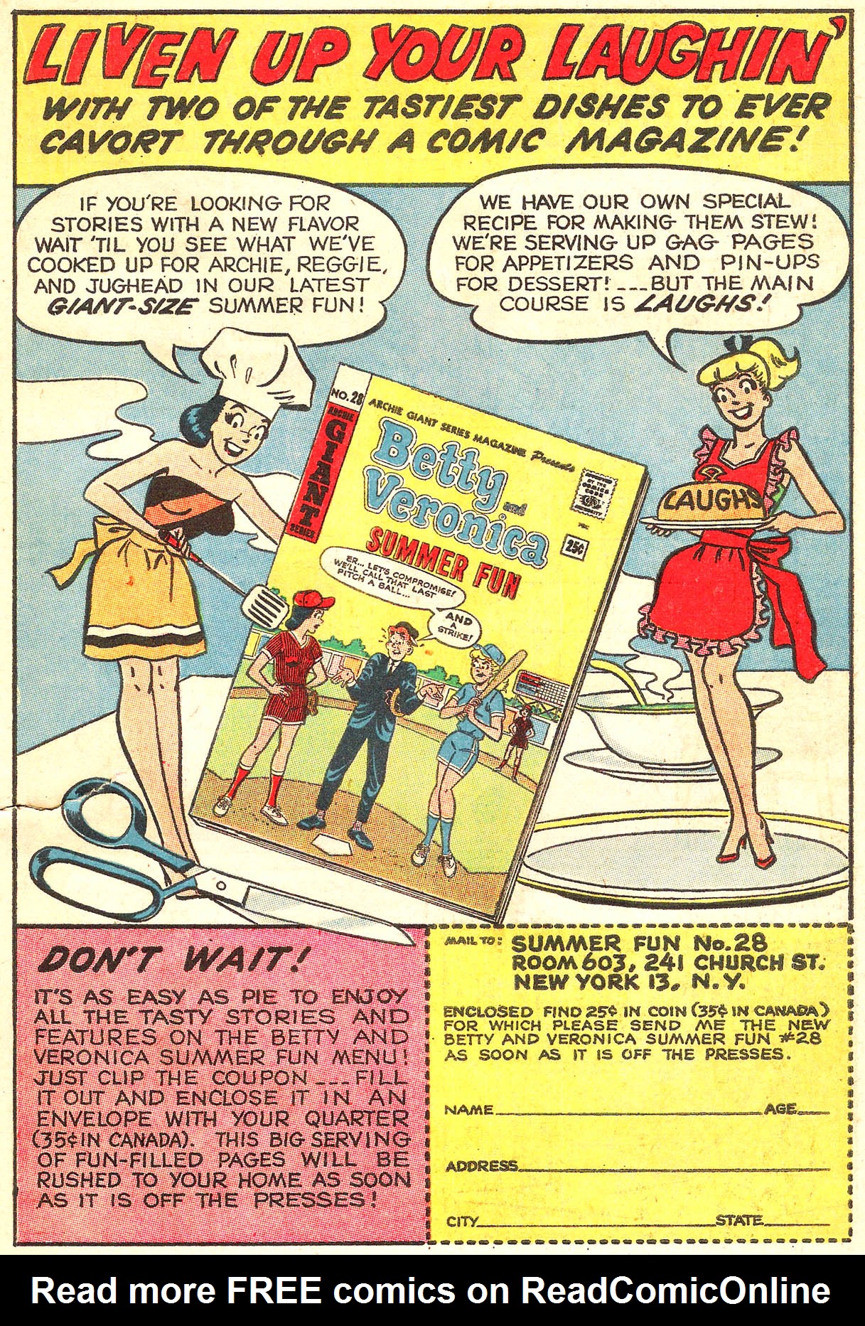 Read online Archie's Girls Betty and Veronica comic -  Issue #105 - 19