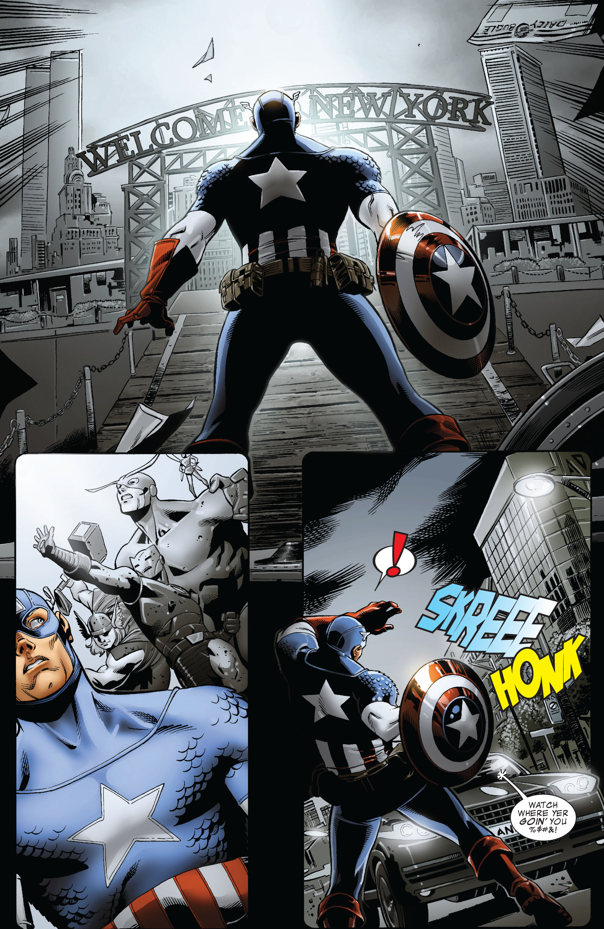 Read online Captain America: Man Out of Time comic -  Issue #1 - 19