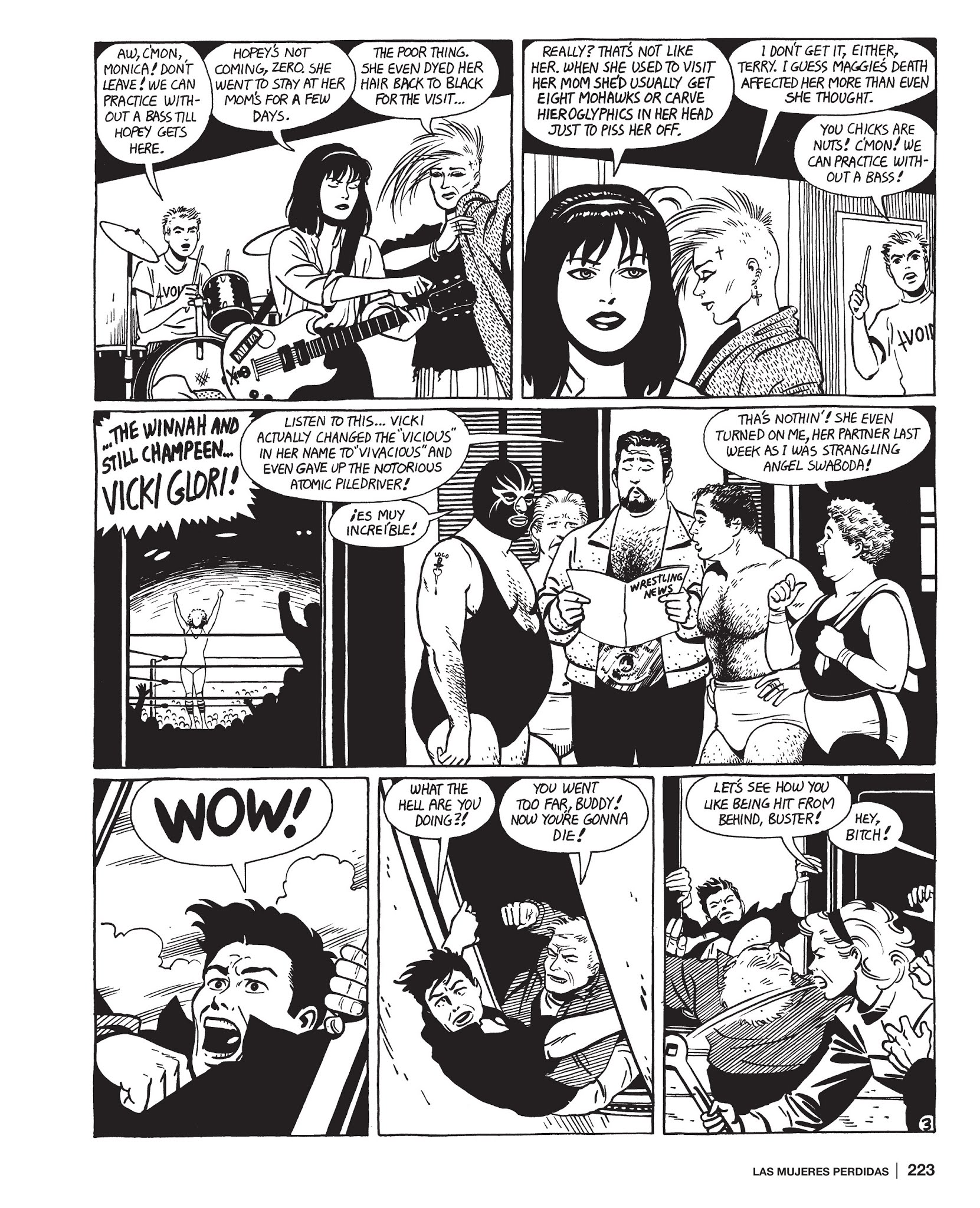 Read online Maggie the Mechanic: The Love & Rockets Library - Locas comic -  Issue # TPB (Part 3) - 34