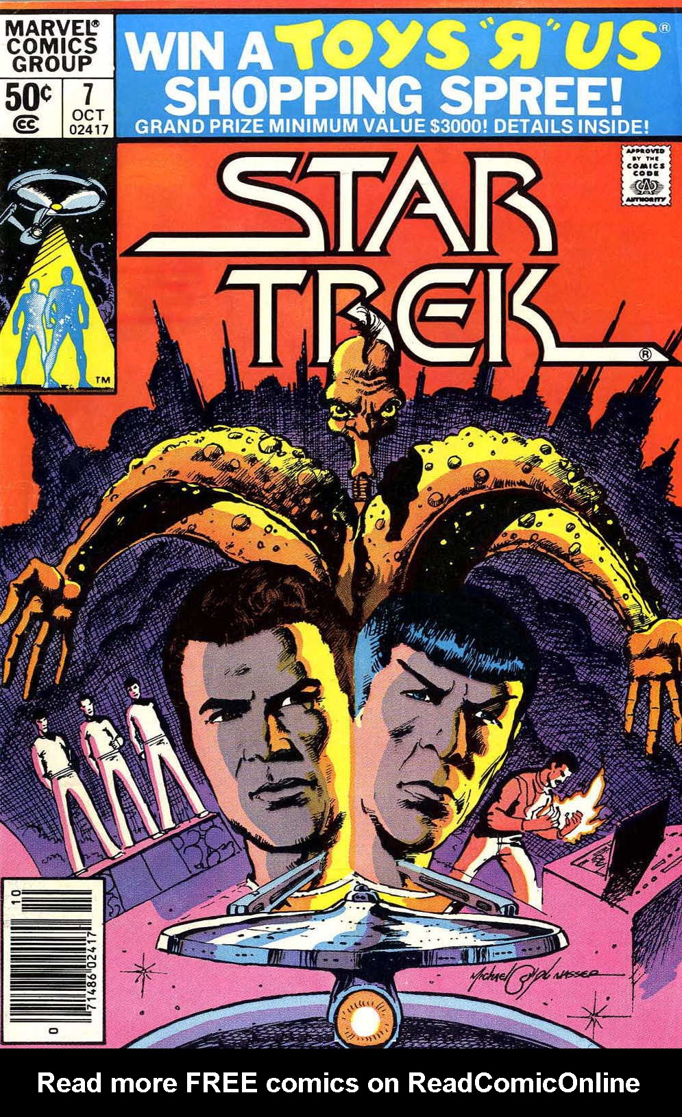 Read online Star Trek (1980) comic -  Issue #7 - 1