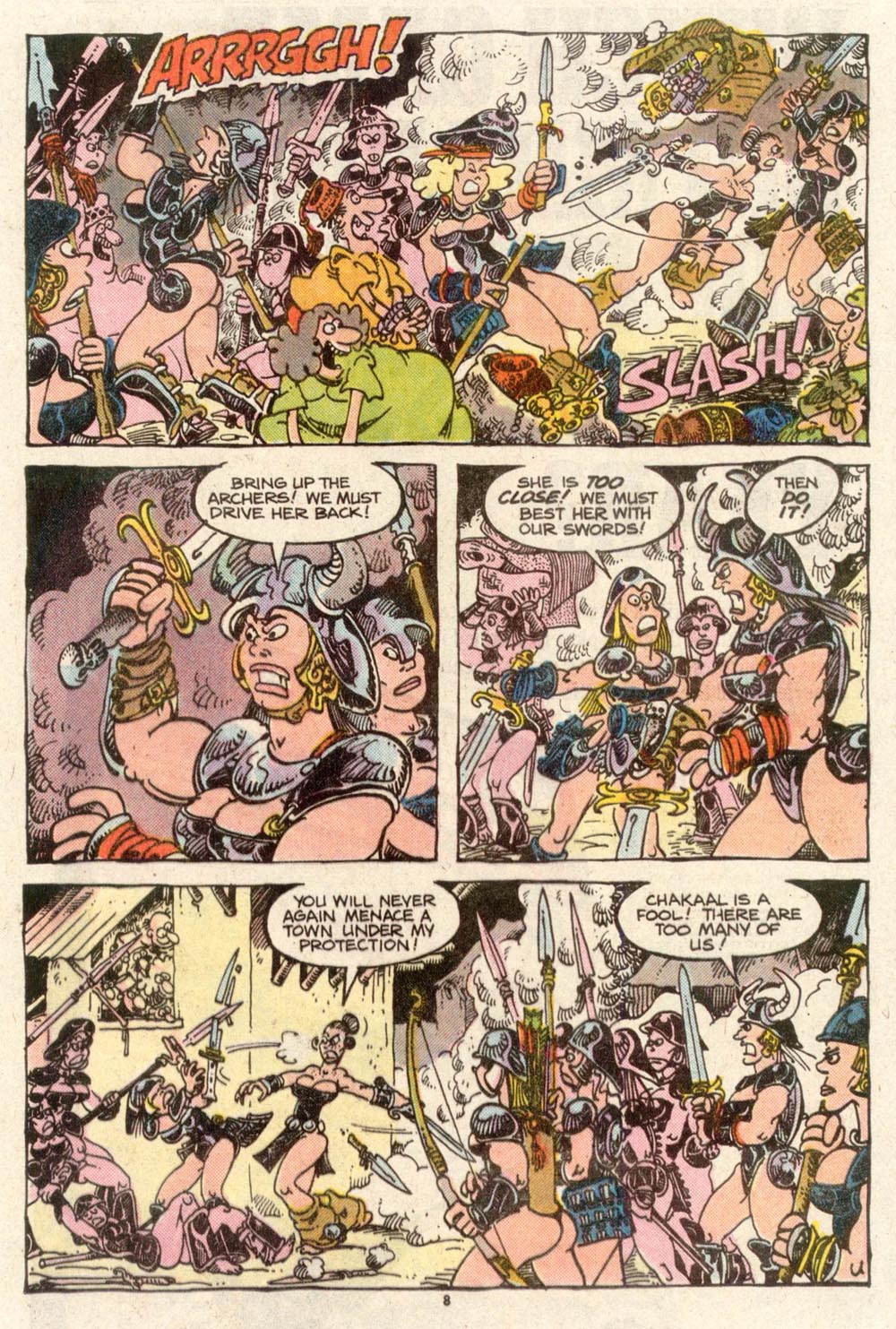 Read online Sergio Aragonés Groo the Wanderer comic -  Issue #50 - 8