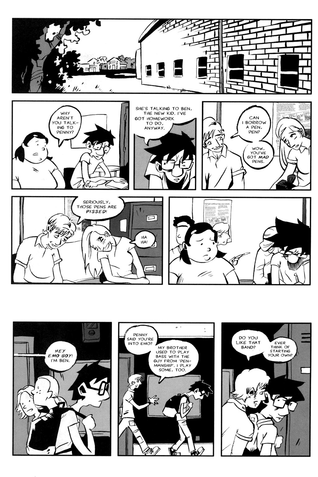 Read online Emo Boy comic -  Issue #7 - 11