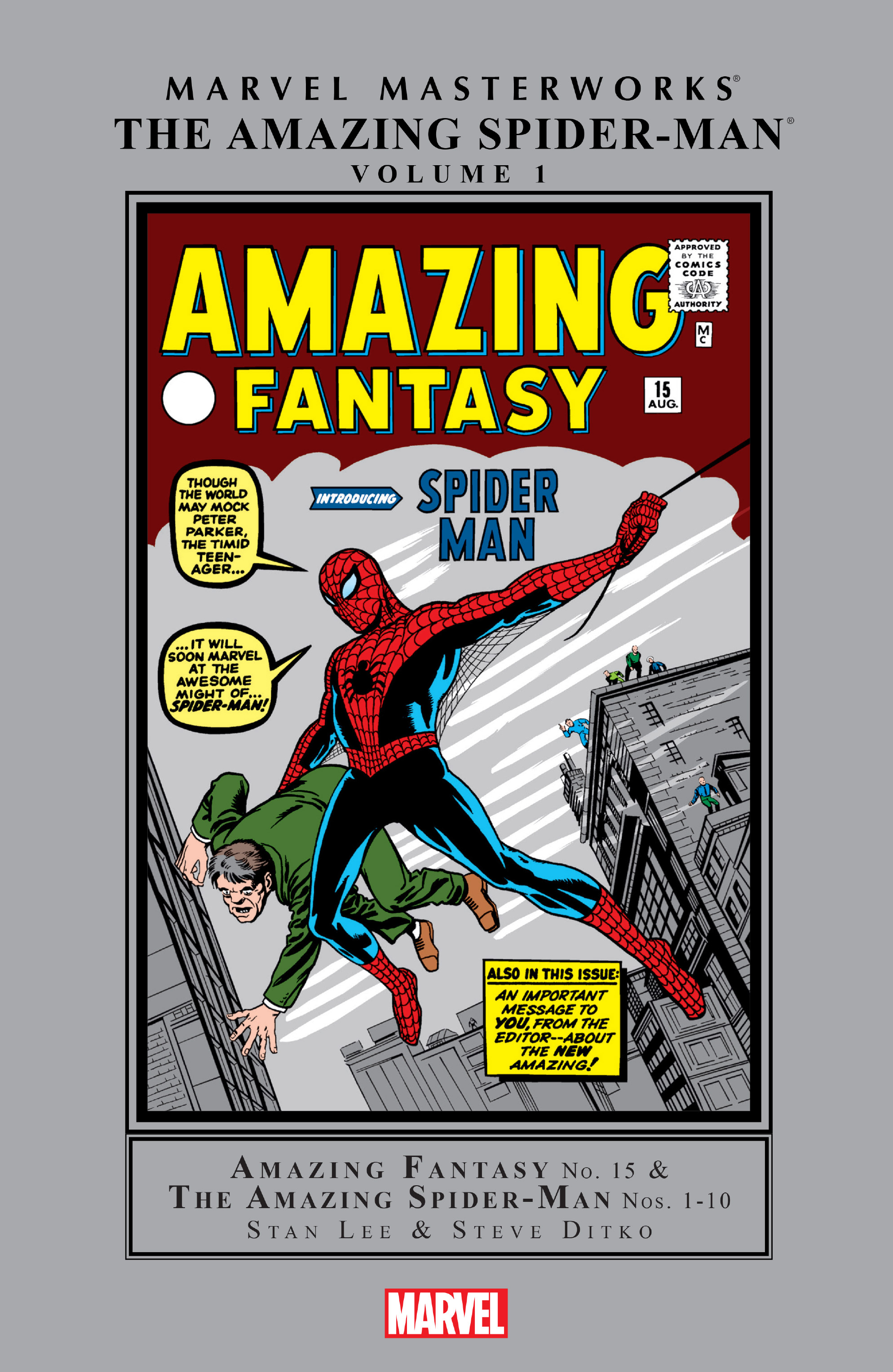 Read online Marvel Masterworks: The Amazing Spider-Man comic -  Issue # TPB 1 (Part 1) - 1