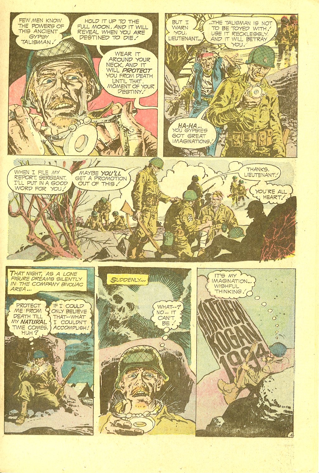 Read online Weird War Tales (1971) comic -  Issue #22 - 21