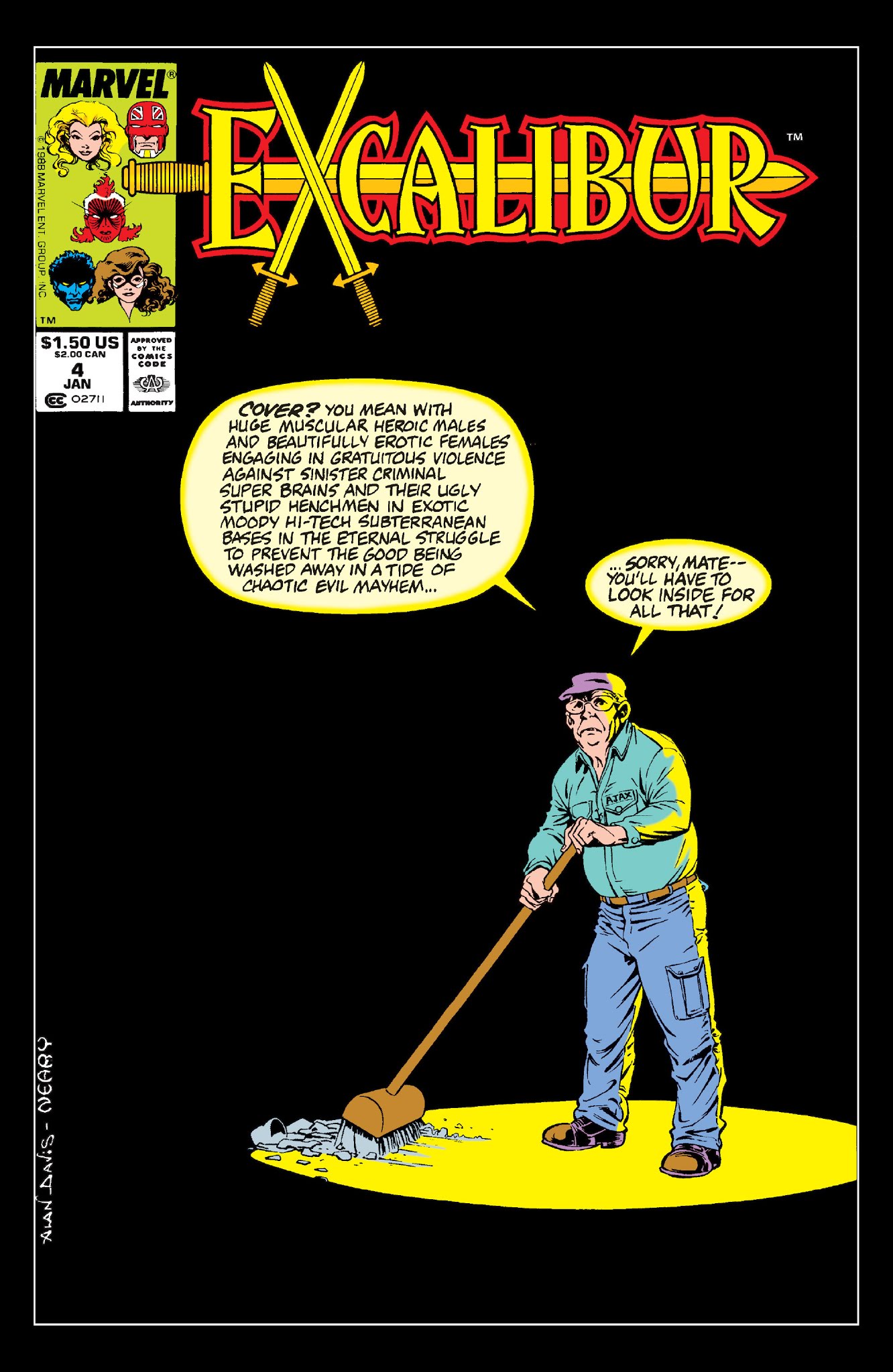 Read online Excalibur Epic Collection comic -  Issue # TPB 1 (Part 2) - 27