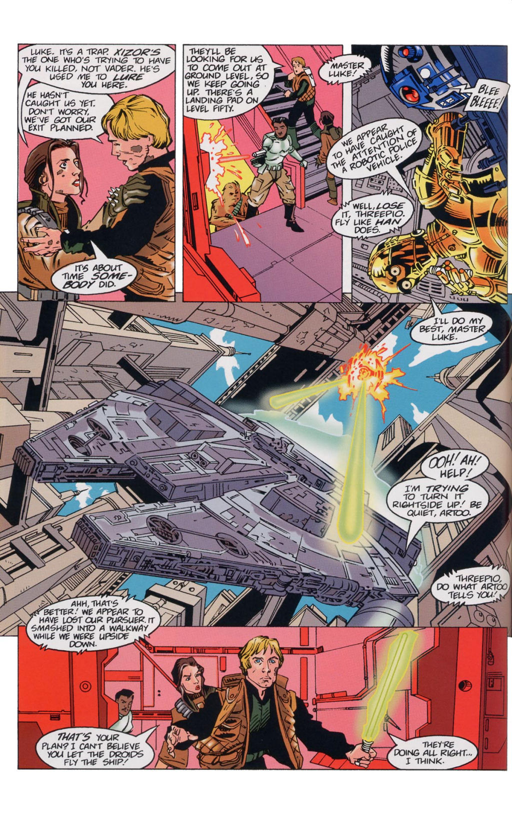 Read online Star Wars: Shadows of the Empire comic -  Issue #6 - 8