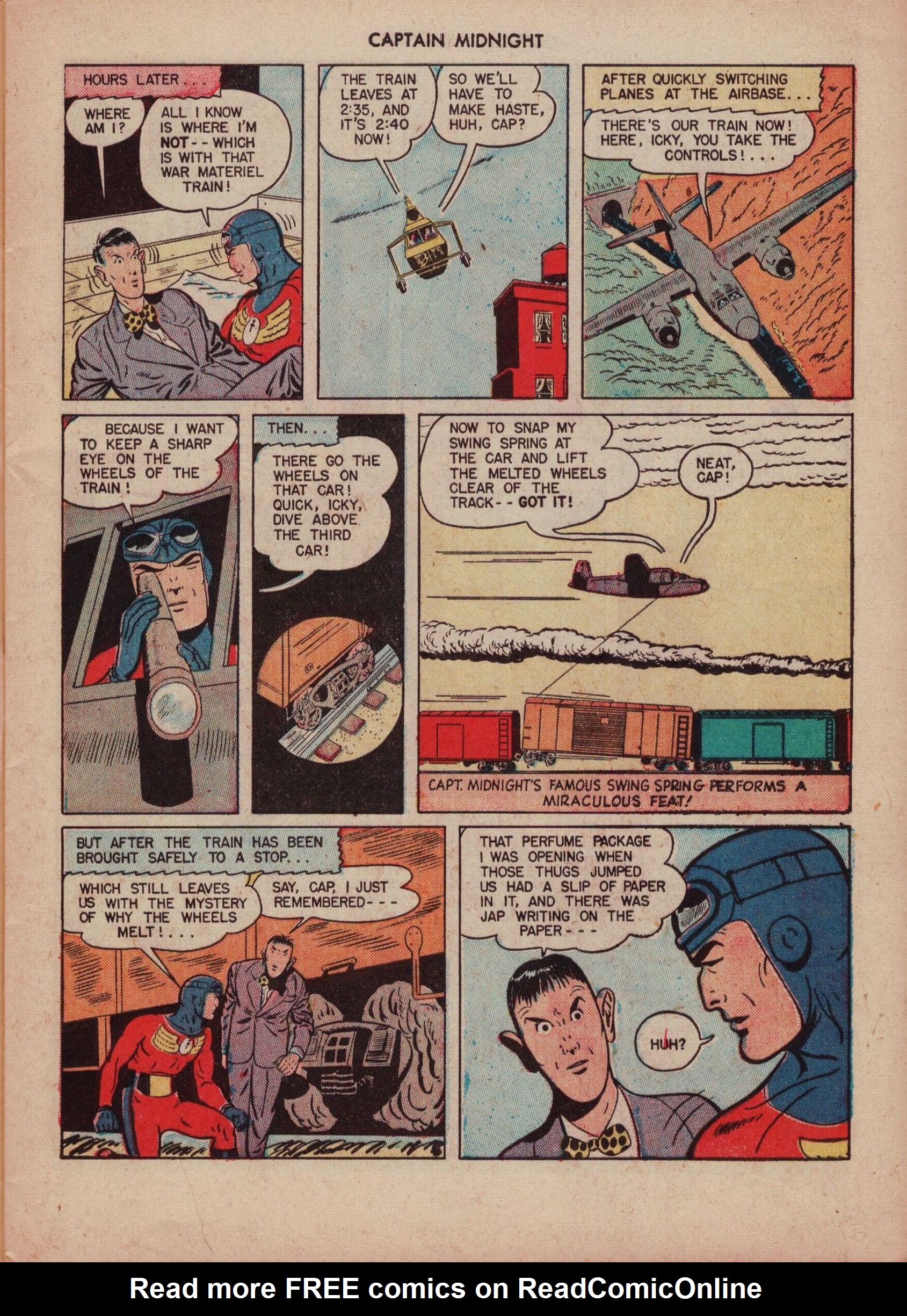 Read online Captain Midnight (1942) comic -  Issue #40 - 9