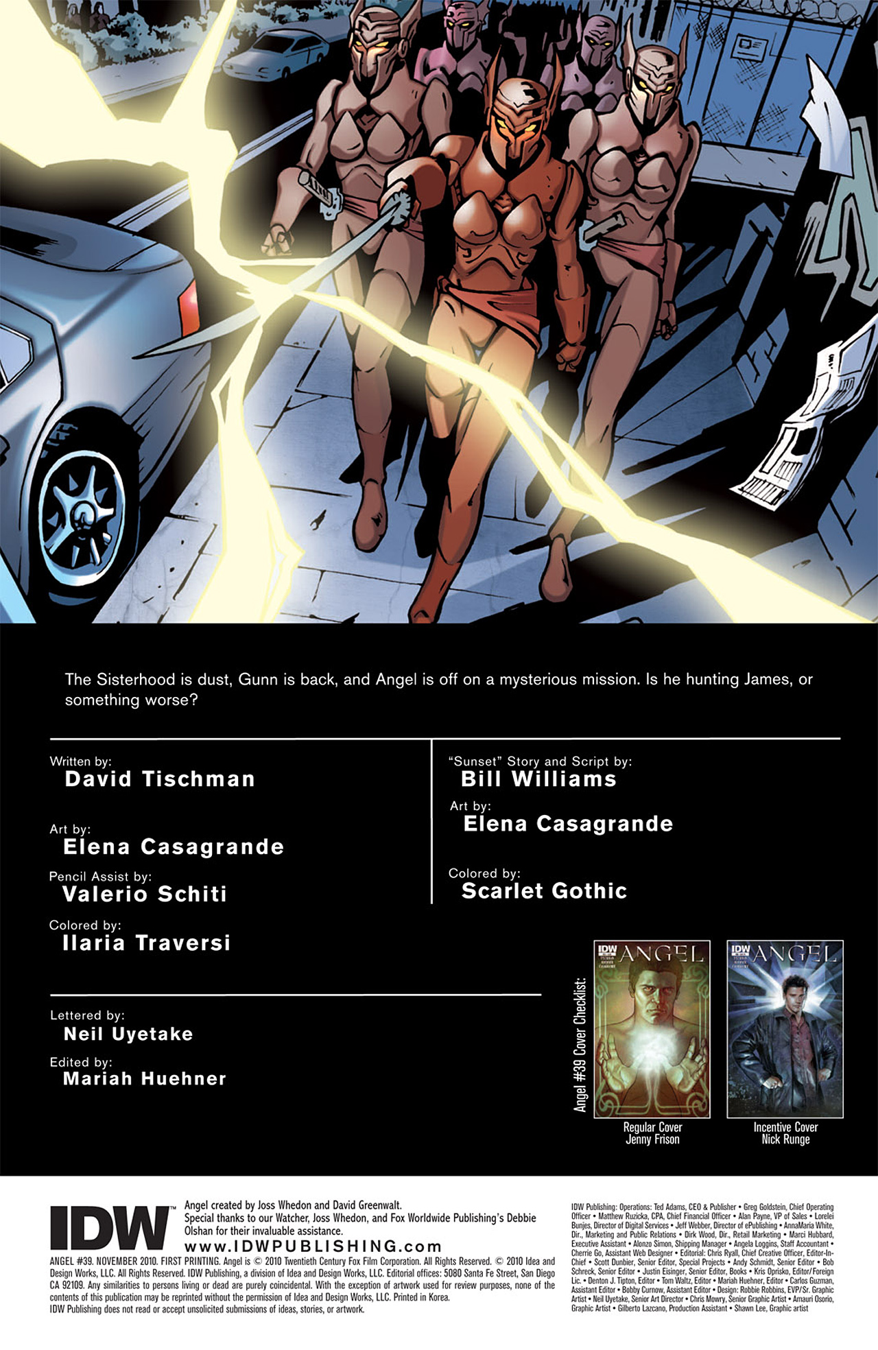 Read online Angel comic -  Issue #39 - 2