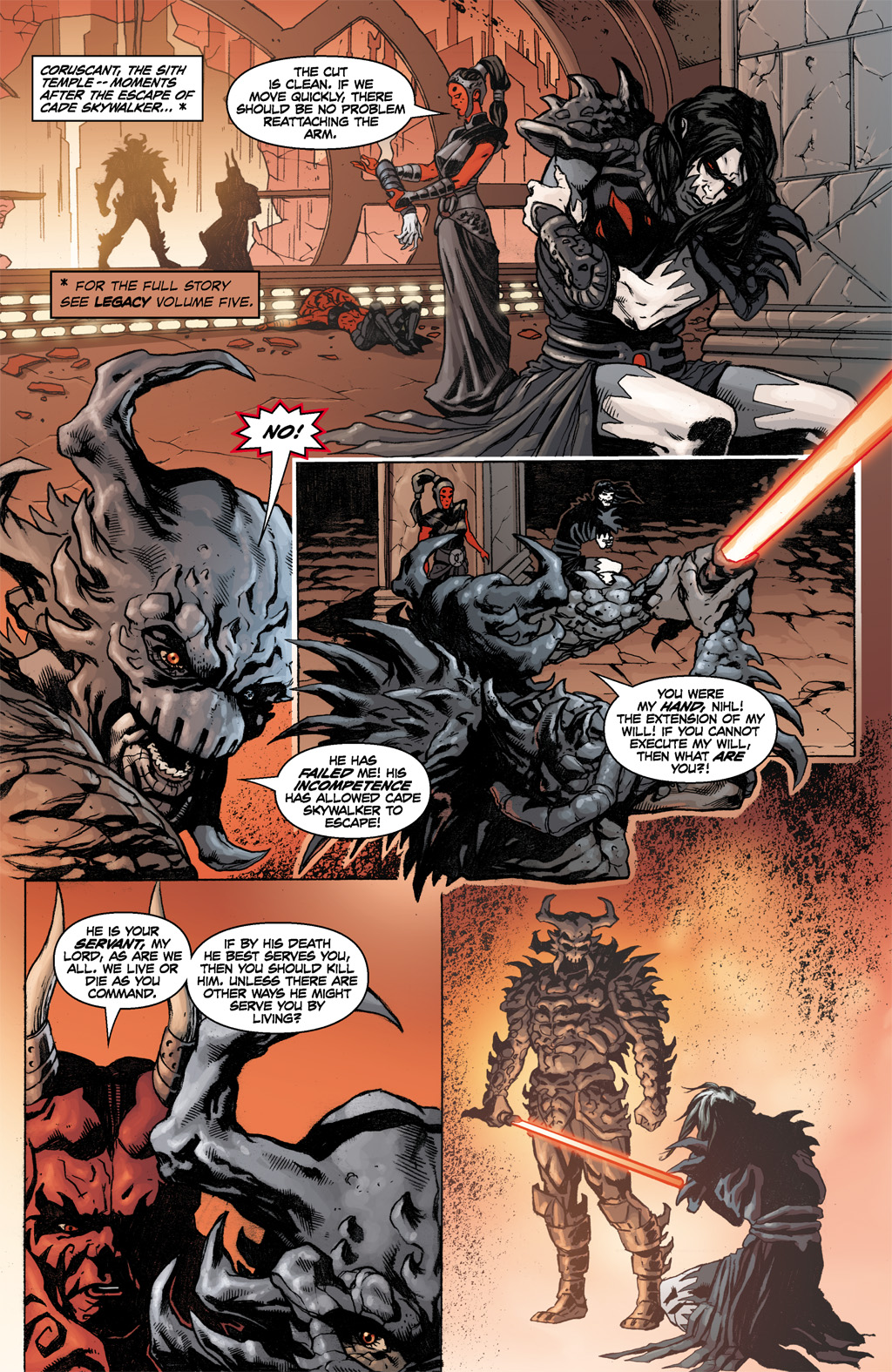 Read online Star Wars: Legacy (2006) comic -  Issue #27 - 4