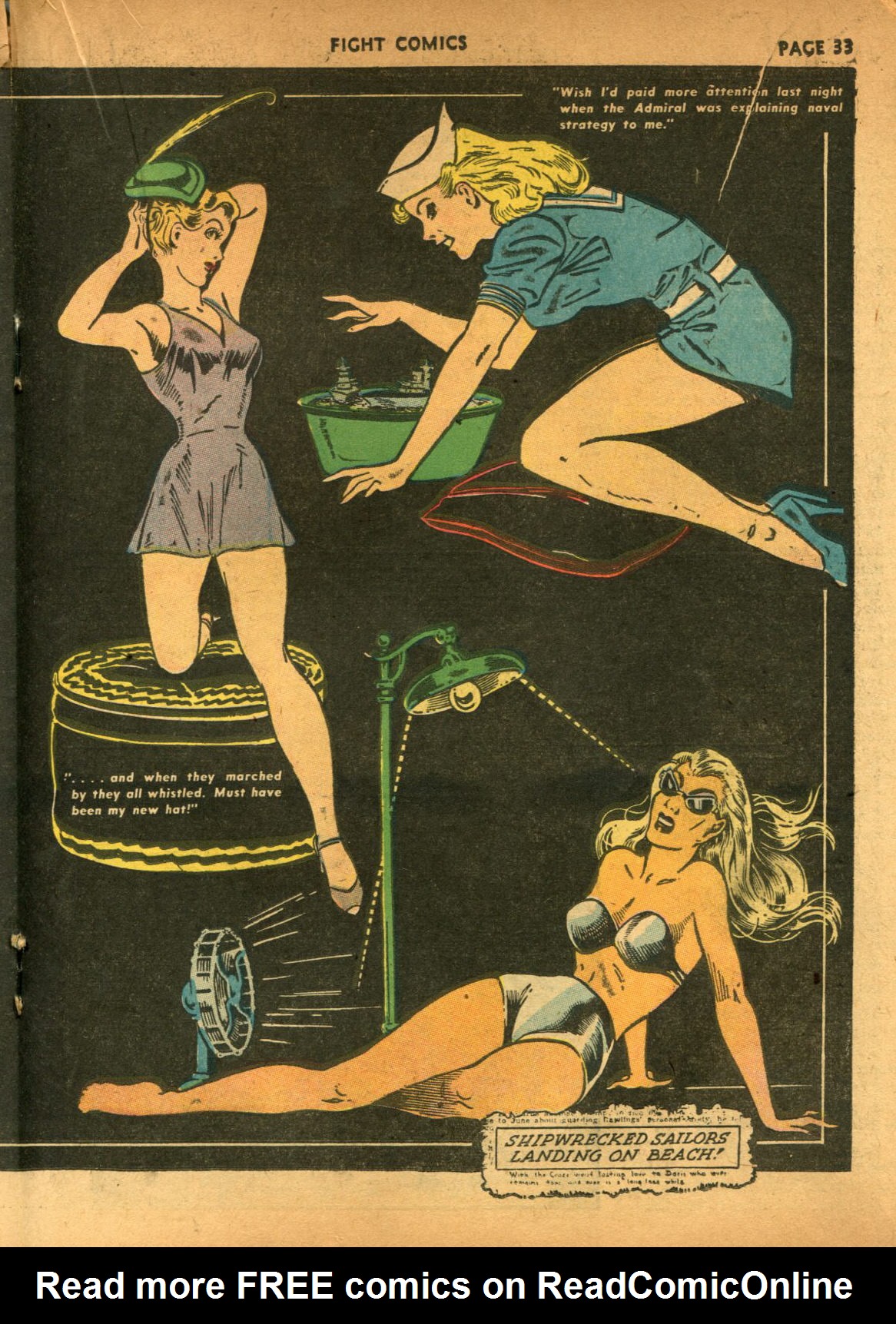 Read online Fight Comics comic -  Issue #21 - 35