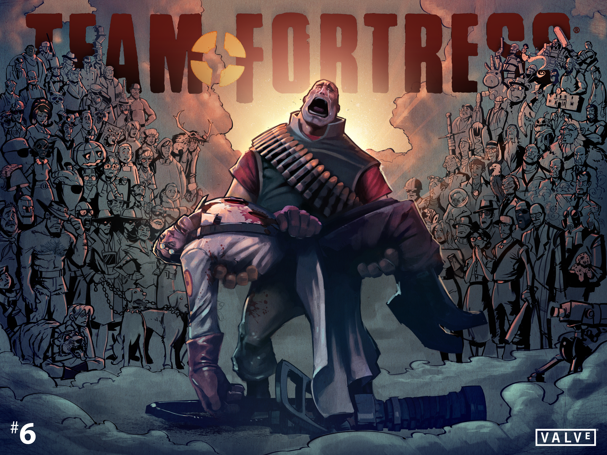Read online Team Fortress 2 comic -  Issue #6 - 1