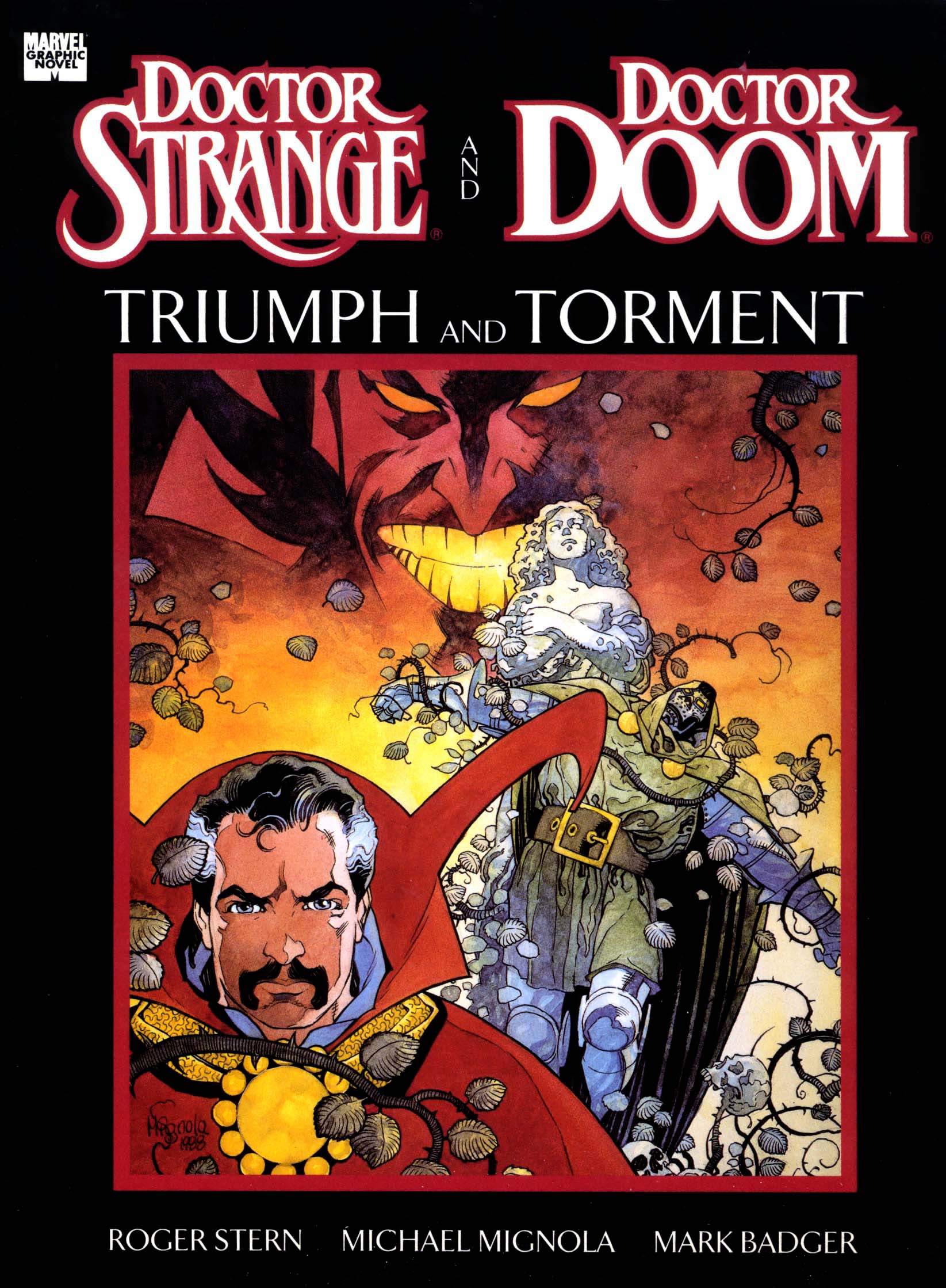 Read online Marvel Graphic Novel comic -  Issue #49 - Doctor Strange & Doctor Doom - Triumph & Torment - 1
