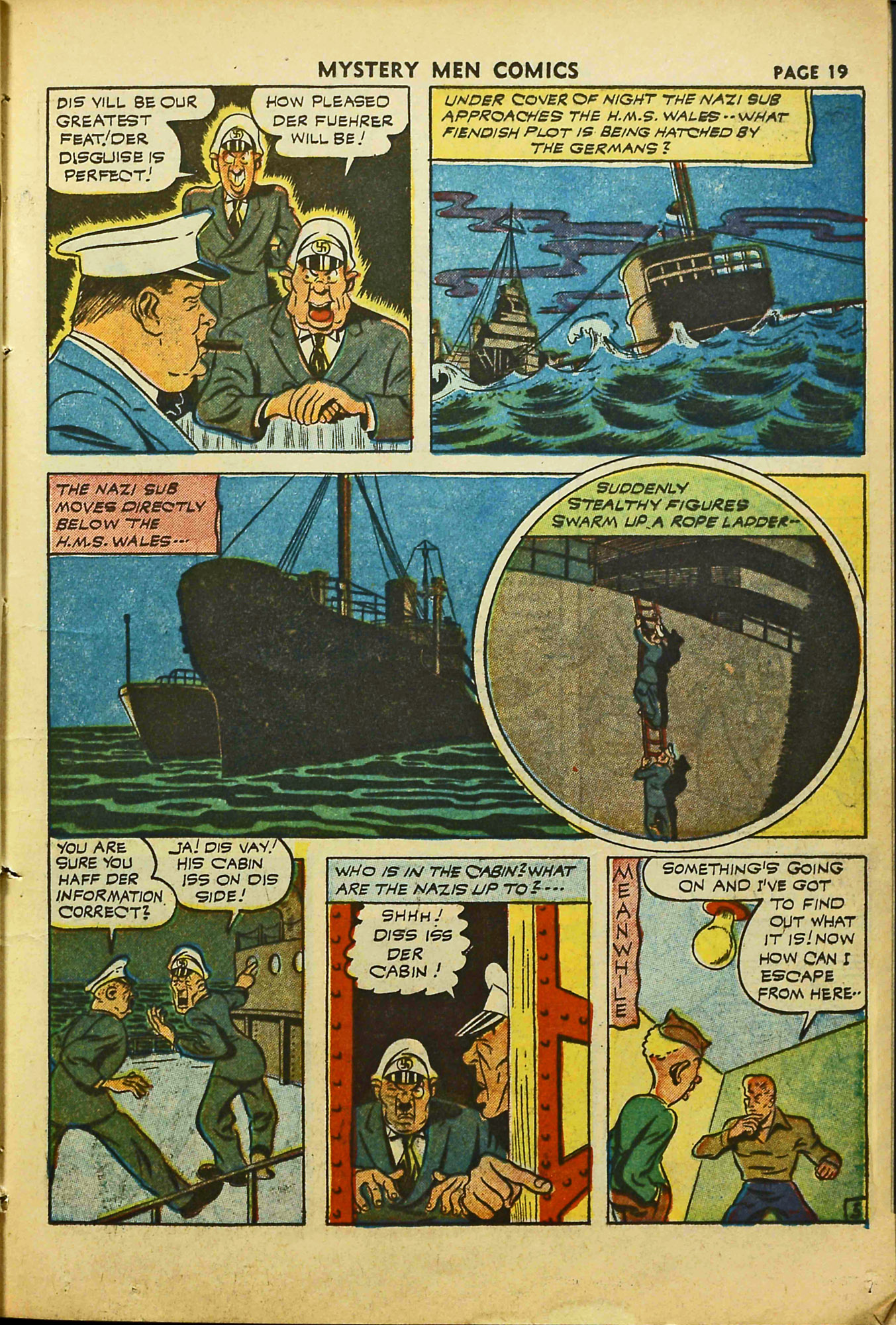 Read online Mystery Men Comics comic -  Issue #29 - 21