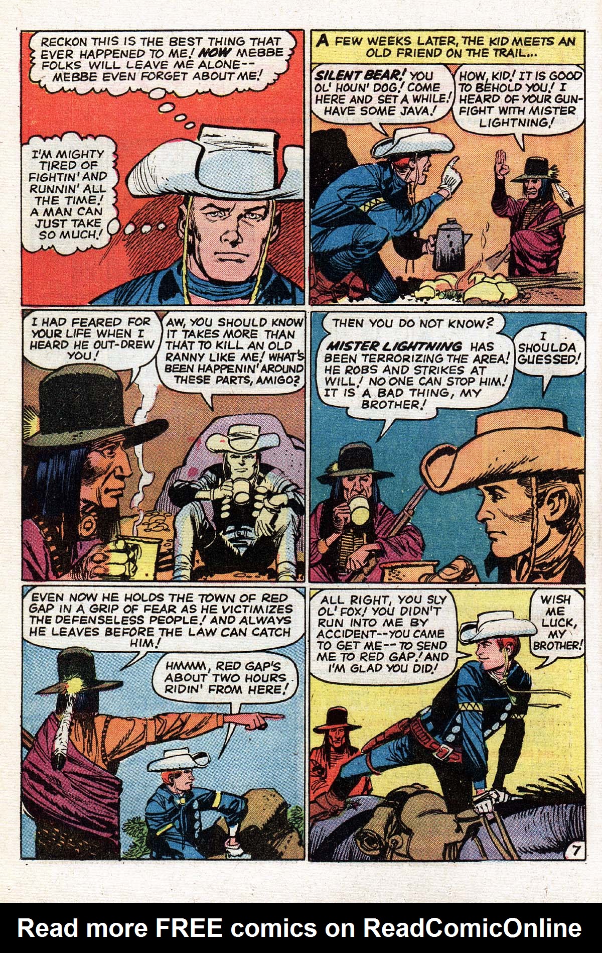 Read online The Mighty Marvel Western comic -  Issue #21 - 8