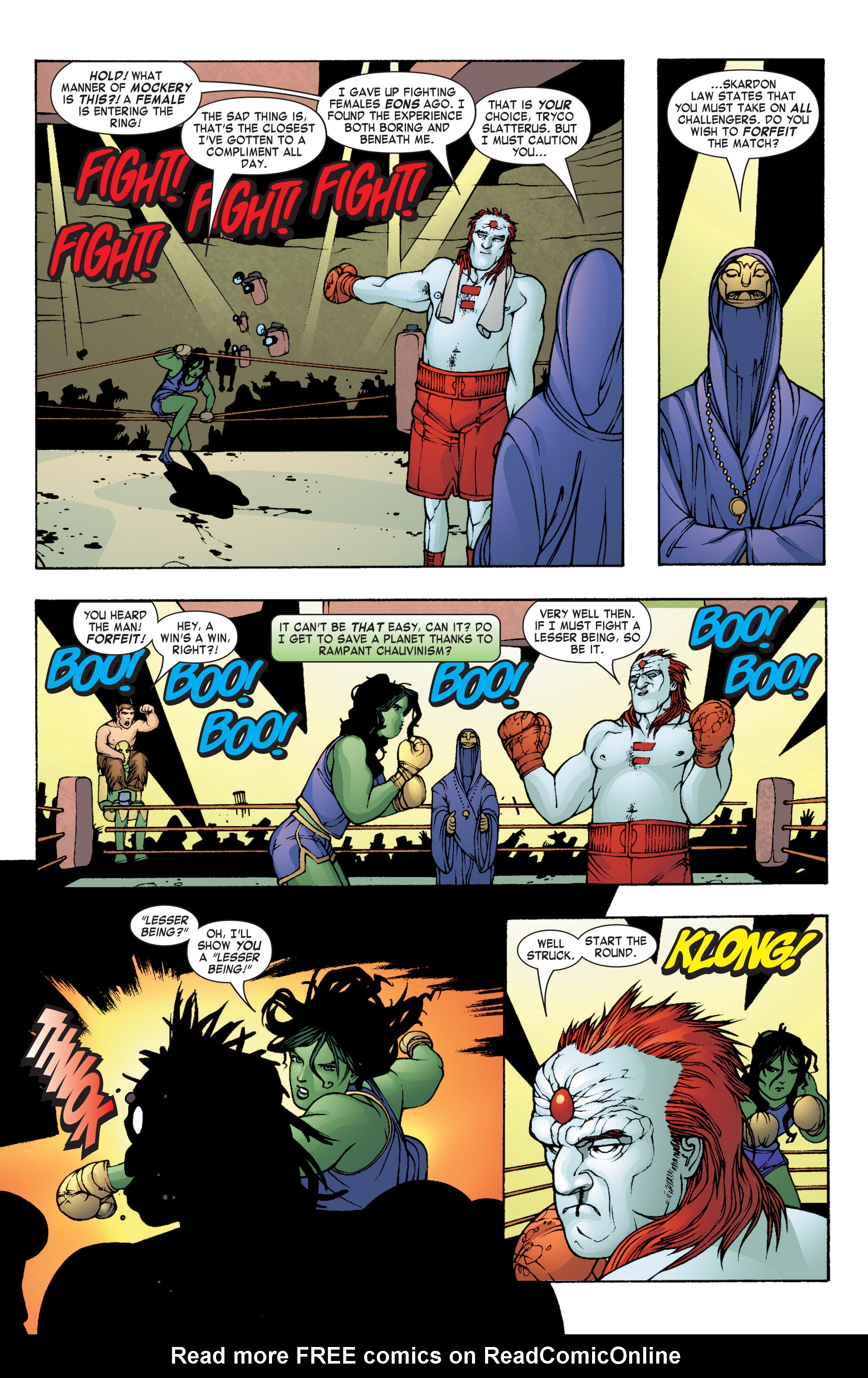 Read online She-Hulk (2004) comic -  Issue #8 - 10