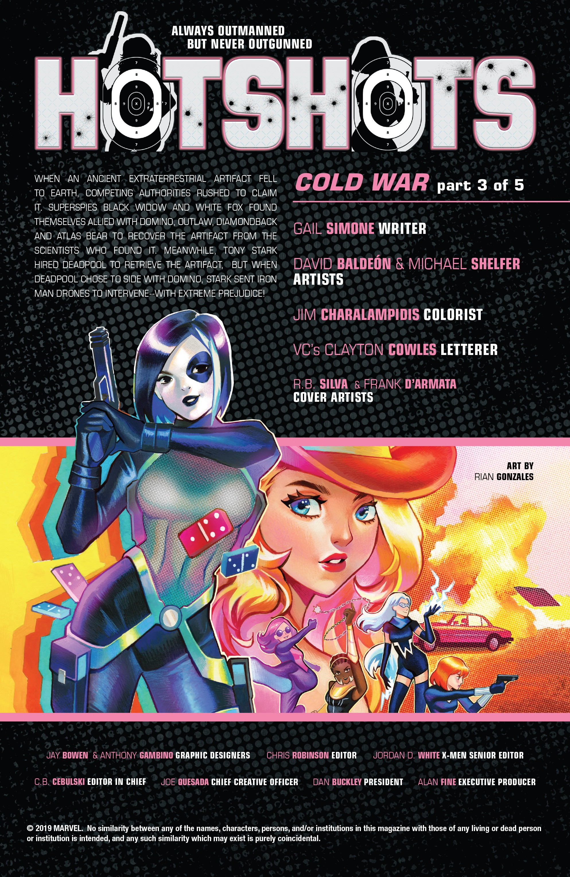 Read online Domino: Hotshots comic -  Issue #3 - 2